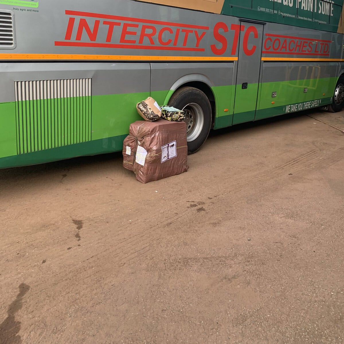 An Intercity STC bus in Ghana