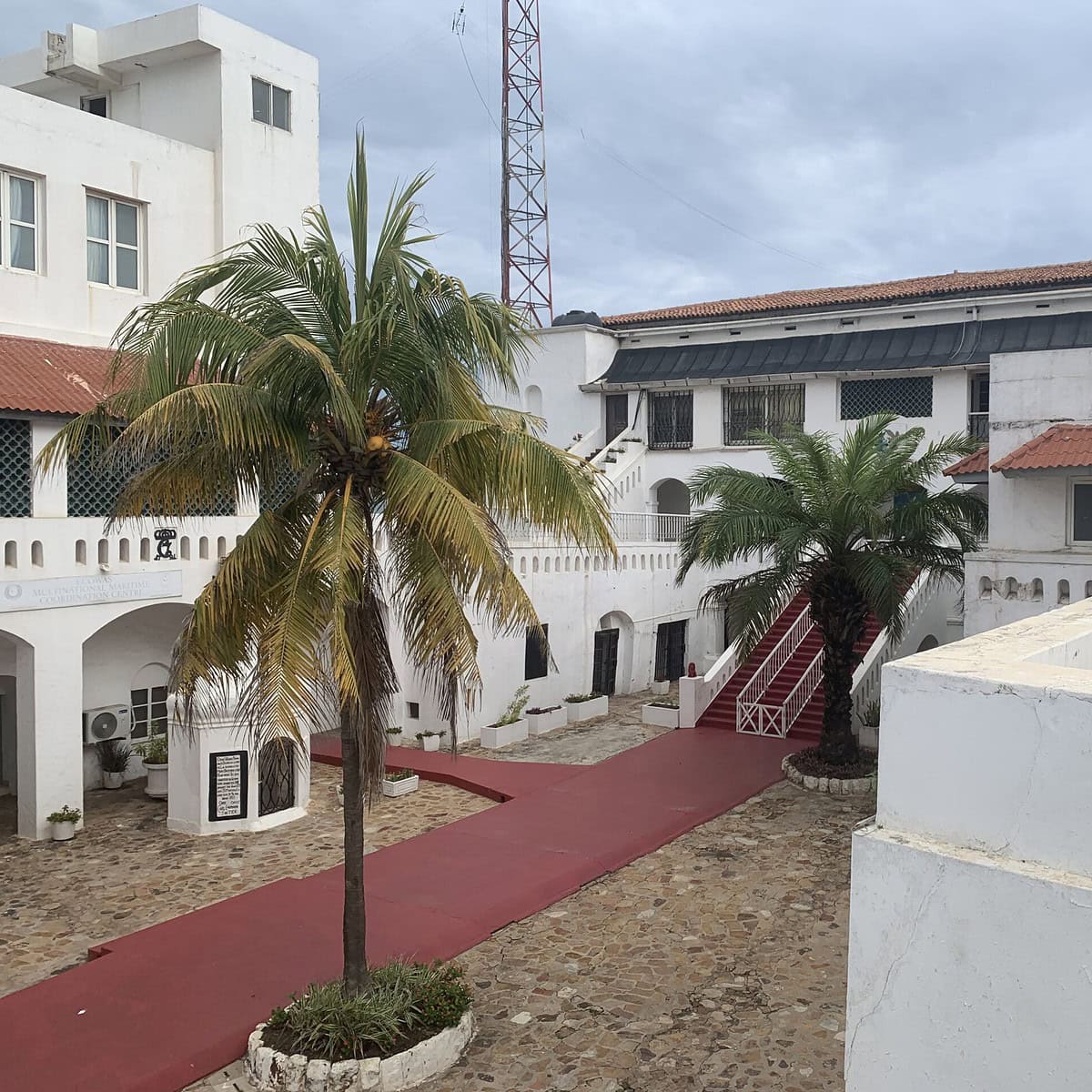 Osu Castle in Accra 