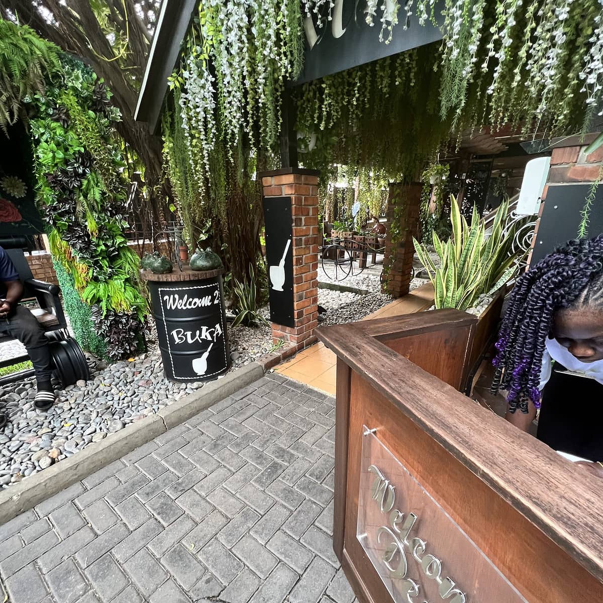 Buka Restaurant in Accra