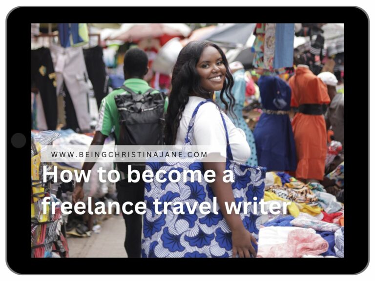 How to become a travel writer