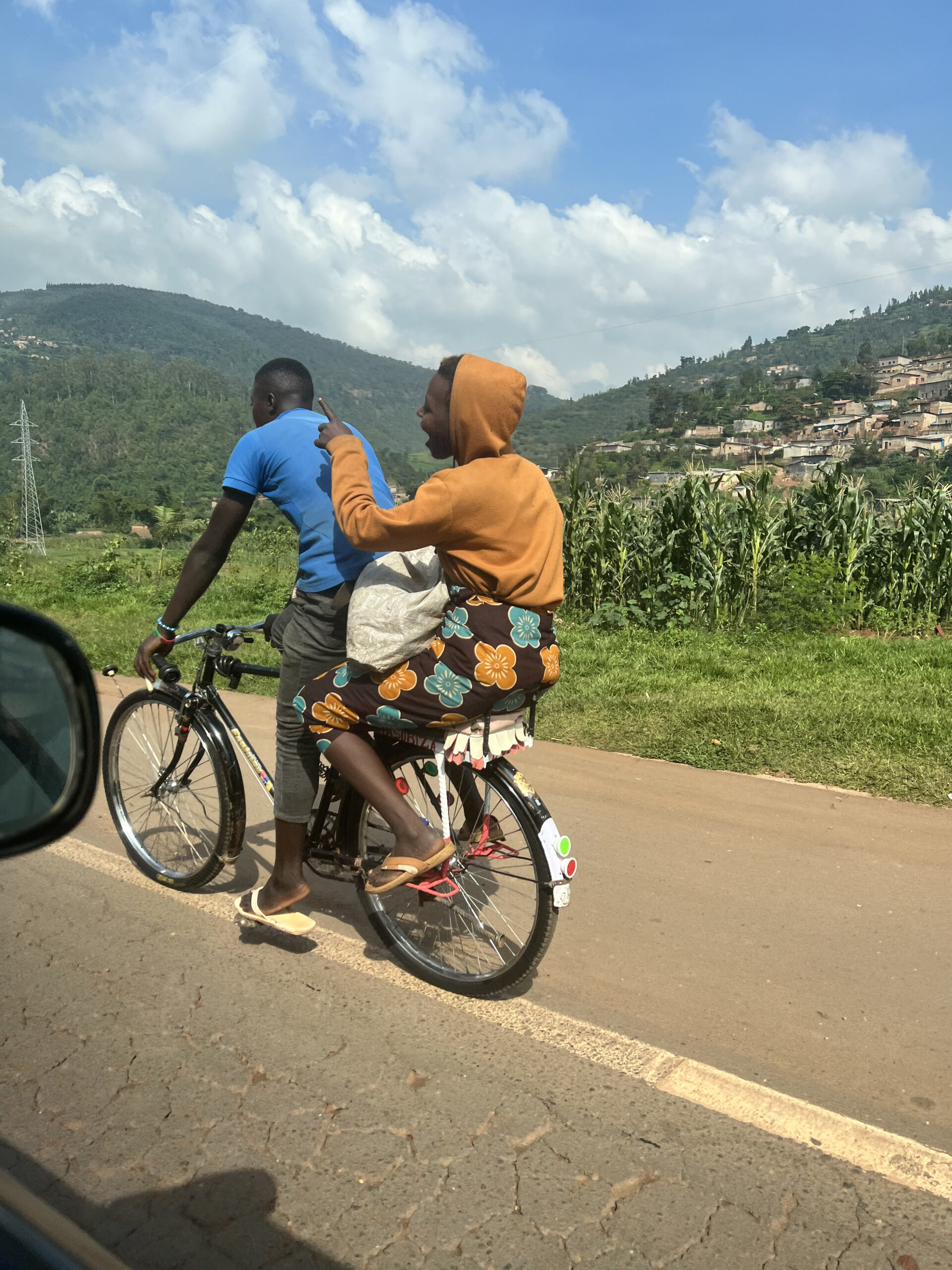 Bicycle Taxi in Rwanda 