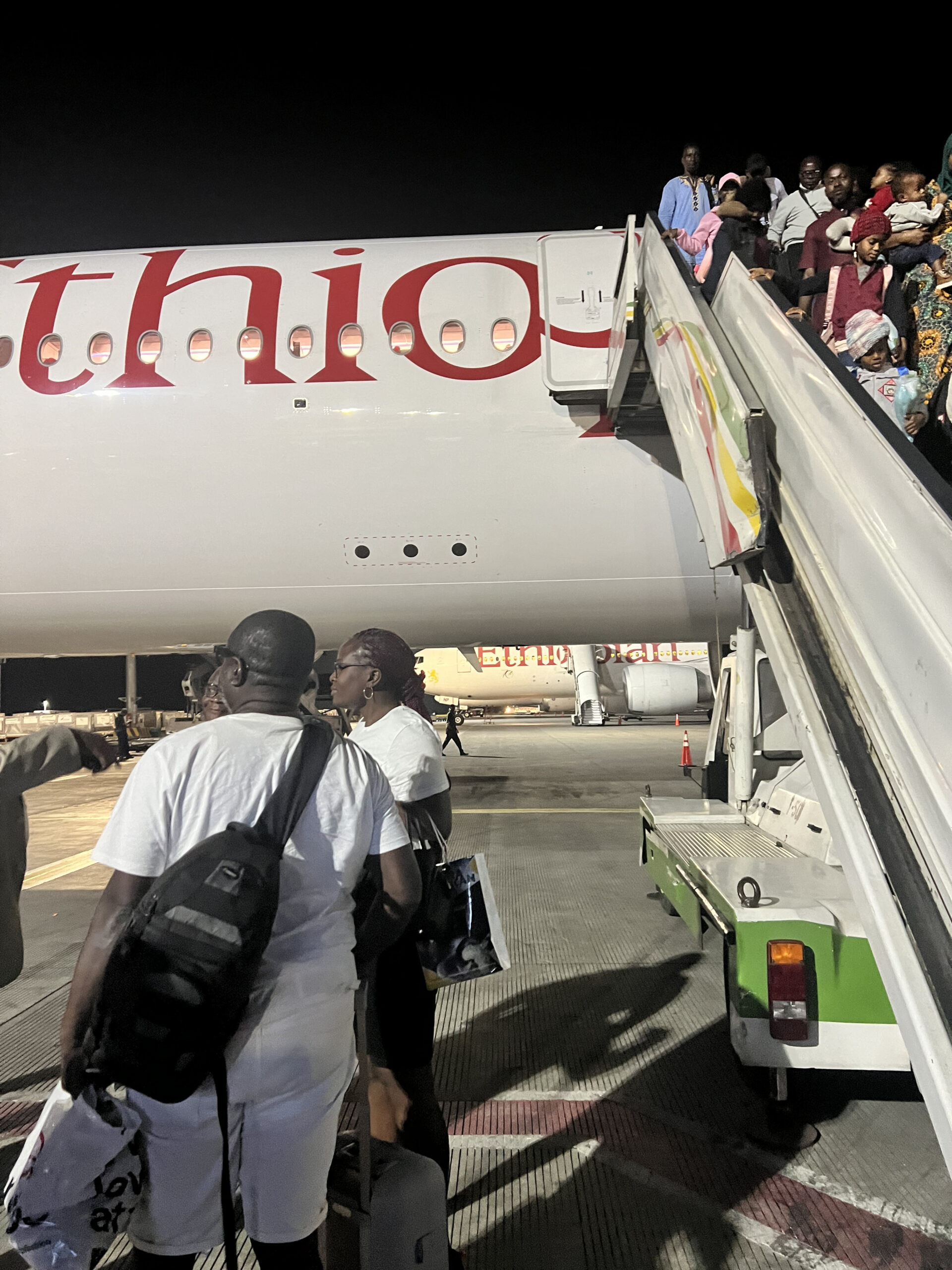 Ethiopian Airlines flight from Accra to Kigali 