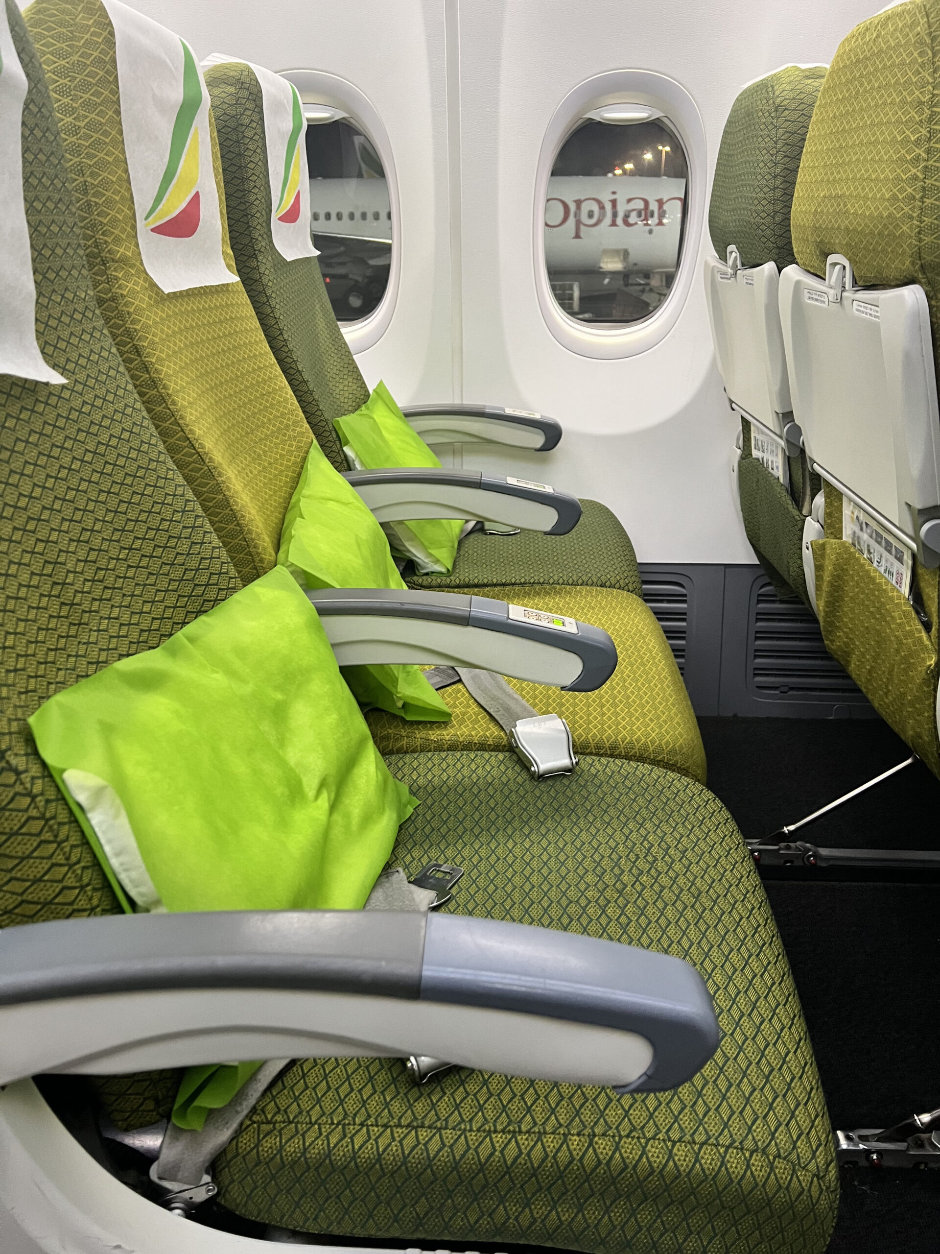 Ethiopian Airlines seating 