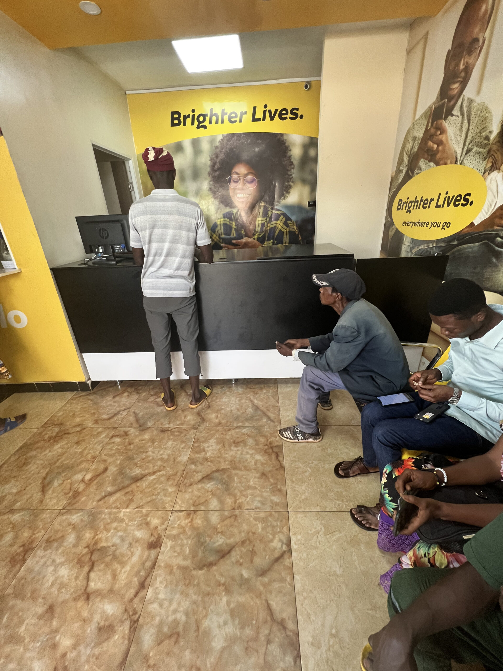 MTN store in Kigali 