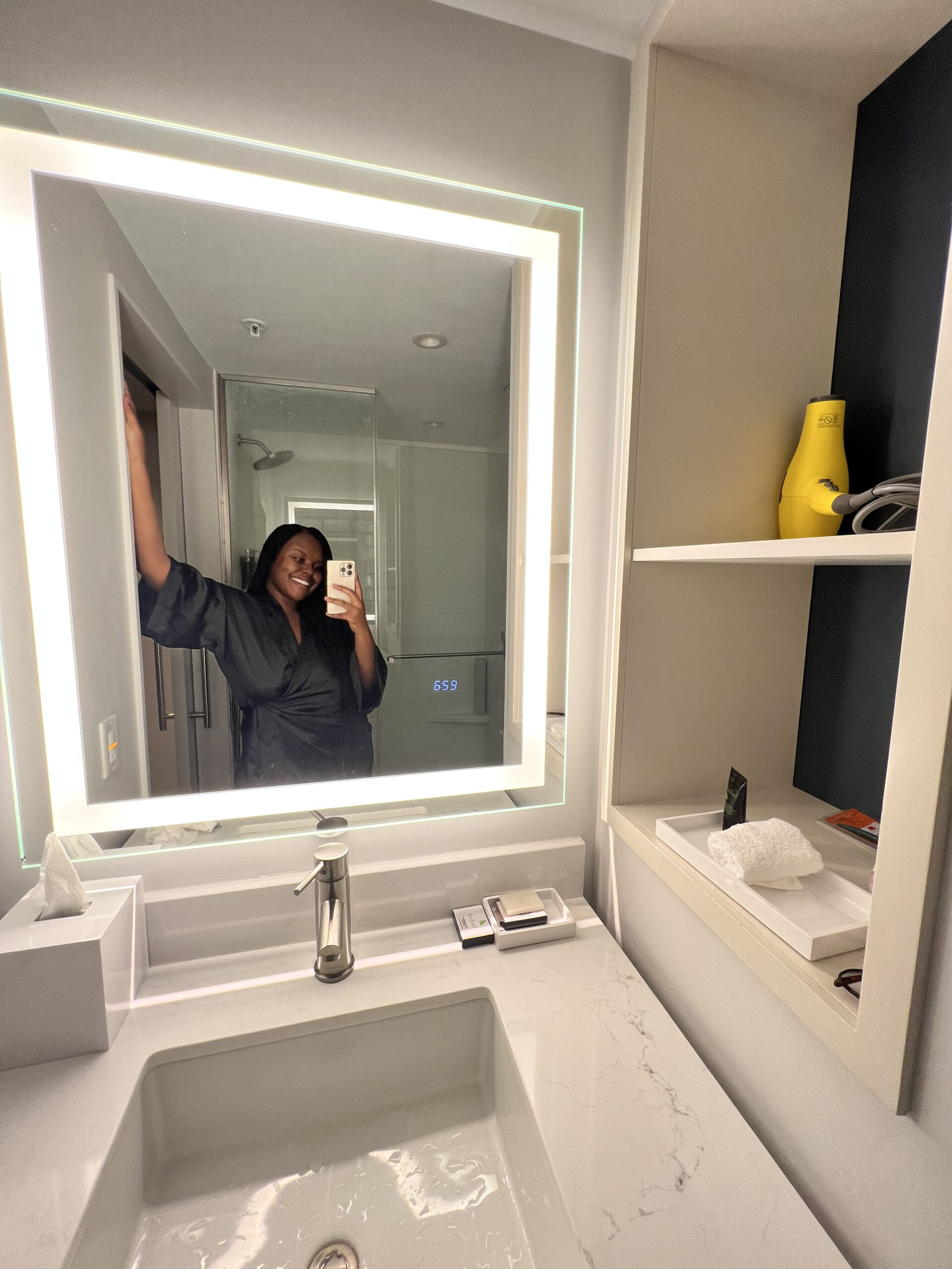 LED Mirror in Bathroom 