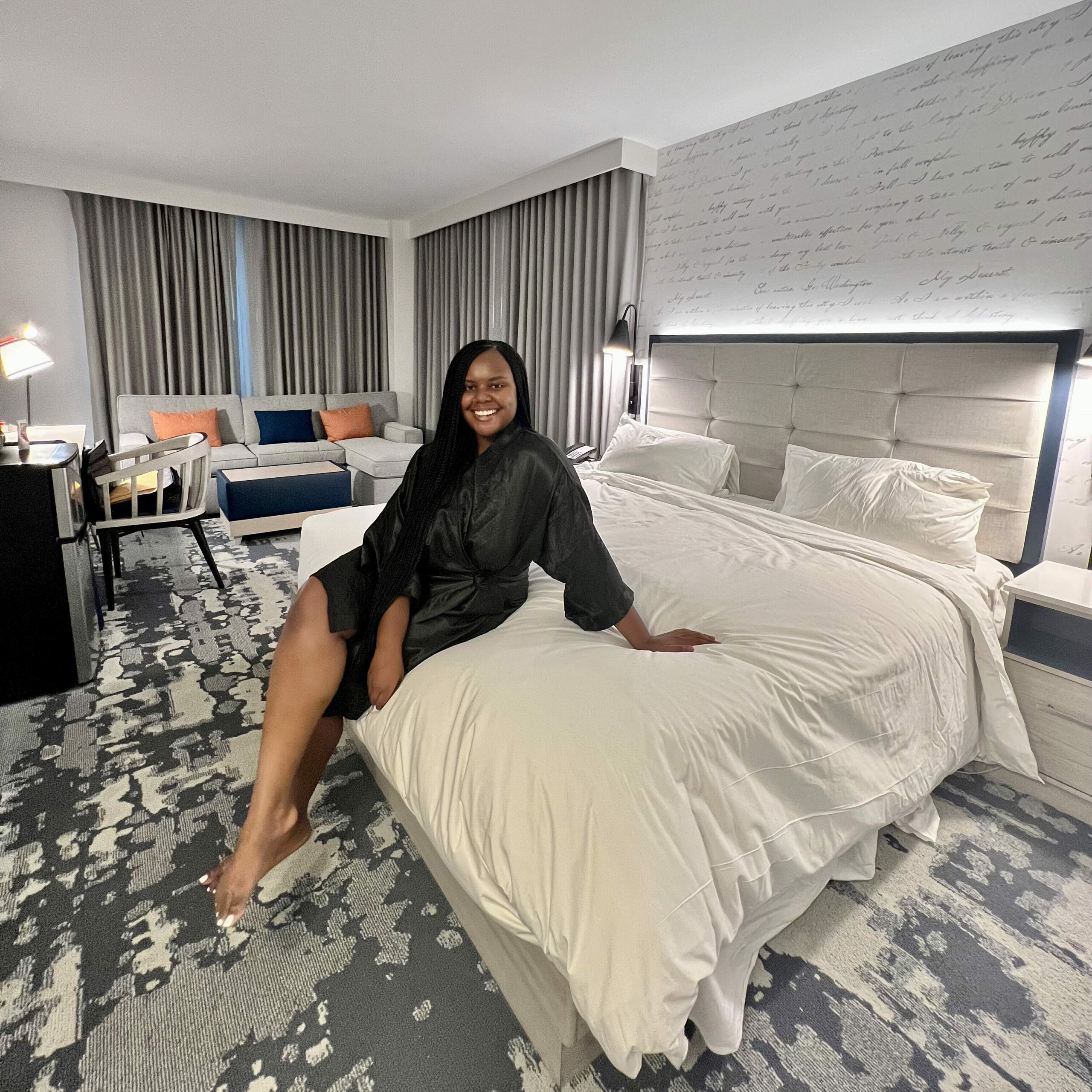 Christina Jane in the Hyatt Centric Old Town Alexandria Hotel