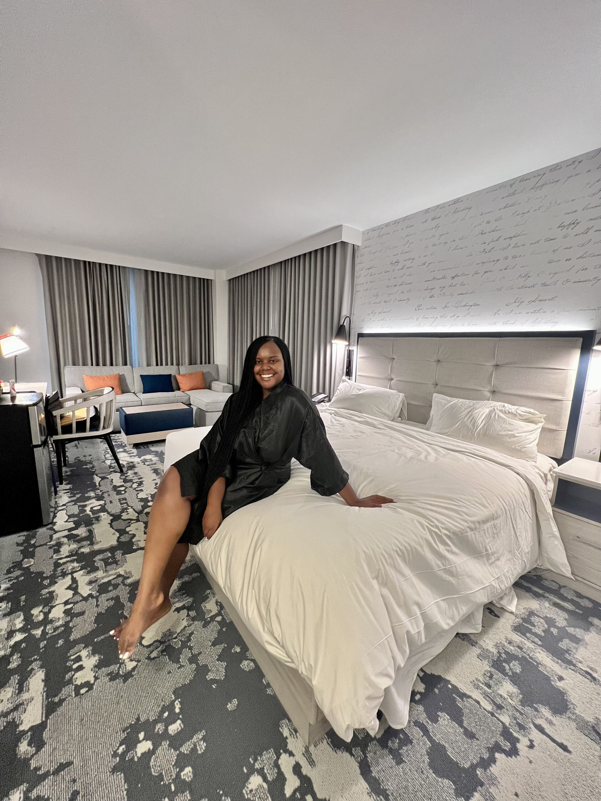 Christina Jane in the Hyatt Centric Old Town Alexandria Hotel