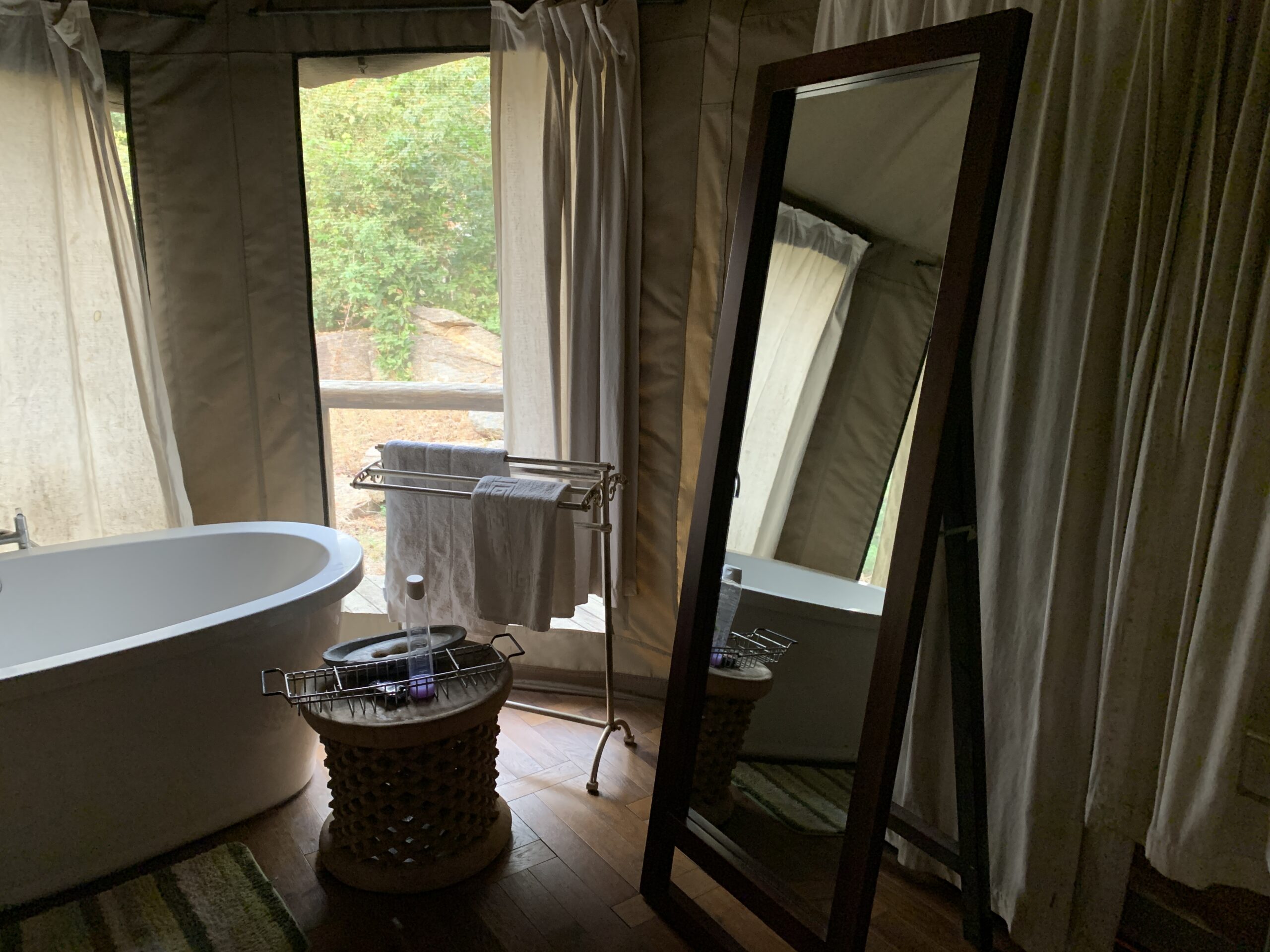 Glamping Tent Bathroom Decor 