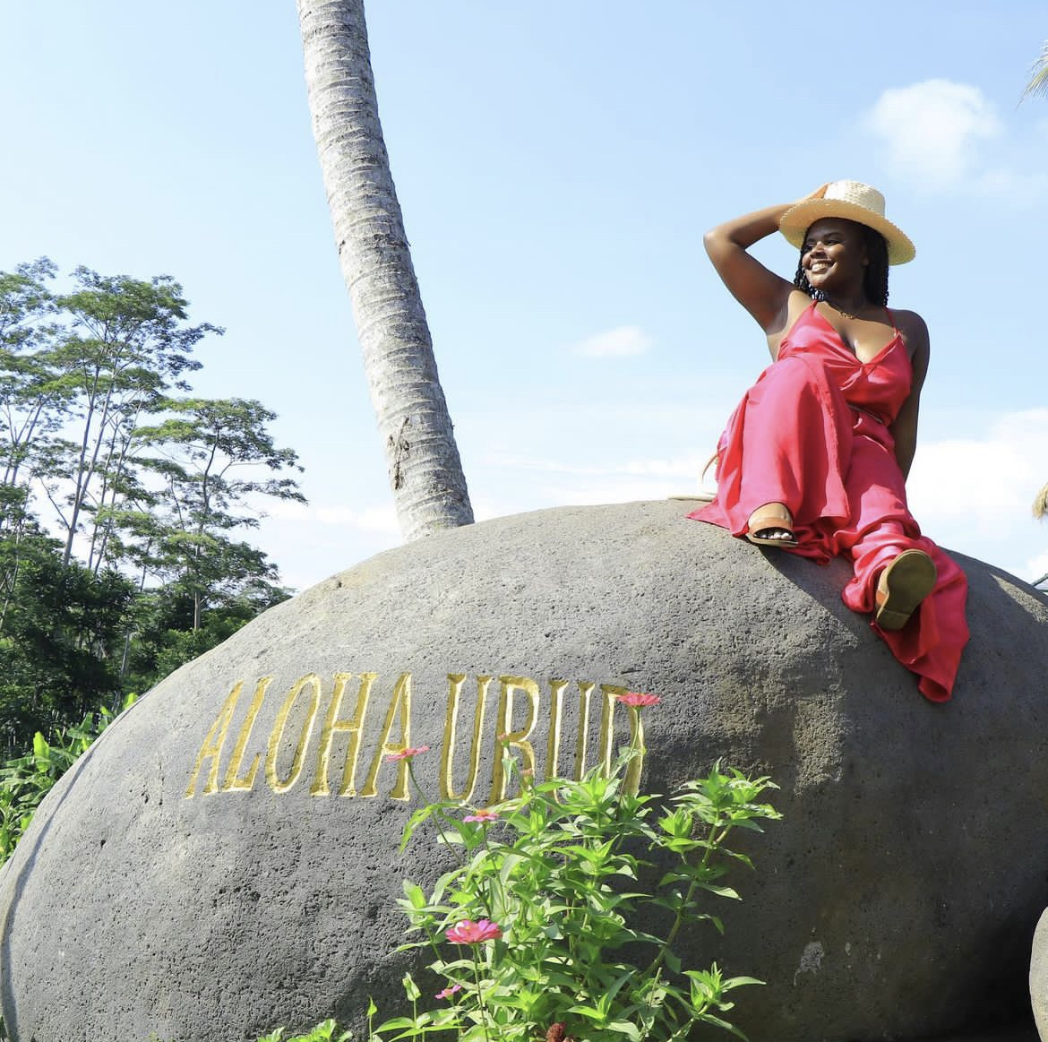 Christina Jane at Aloha Ubud in Bali, Indonesia 