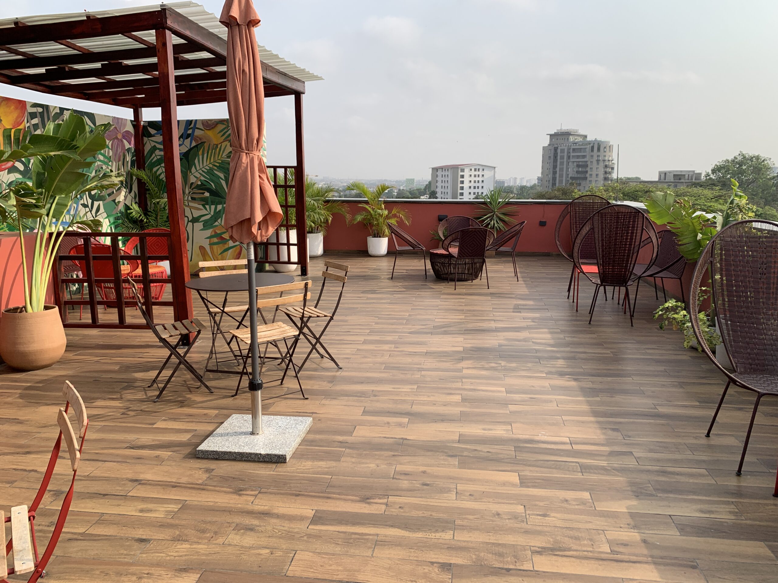 Kwae Terrace Rooftop Outdoor Area 