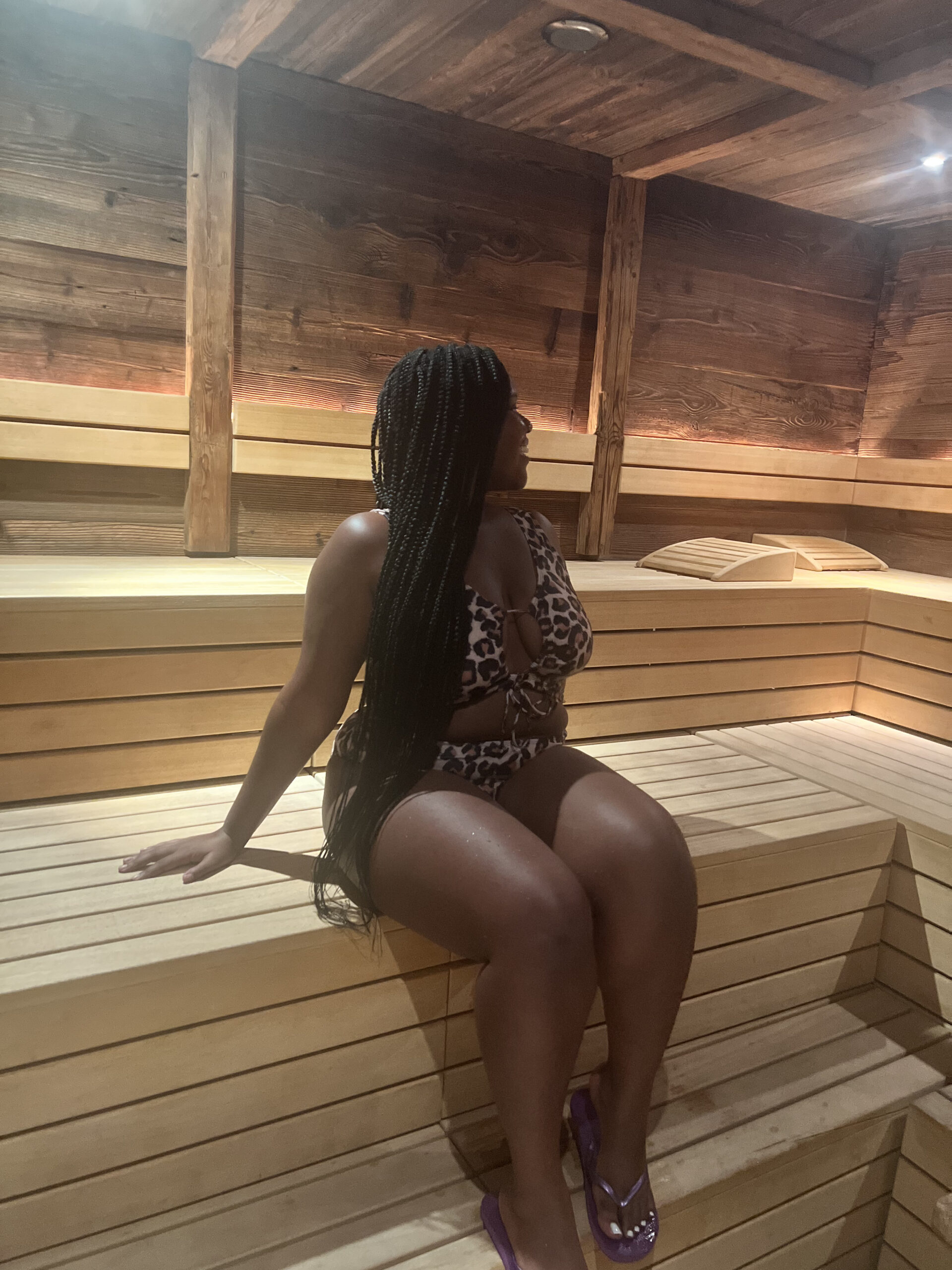 Inside of the Sauna 