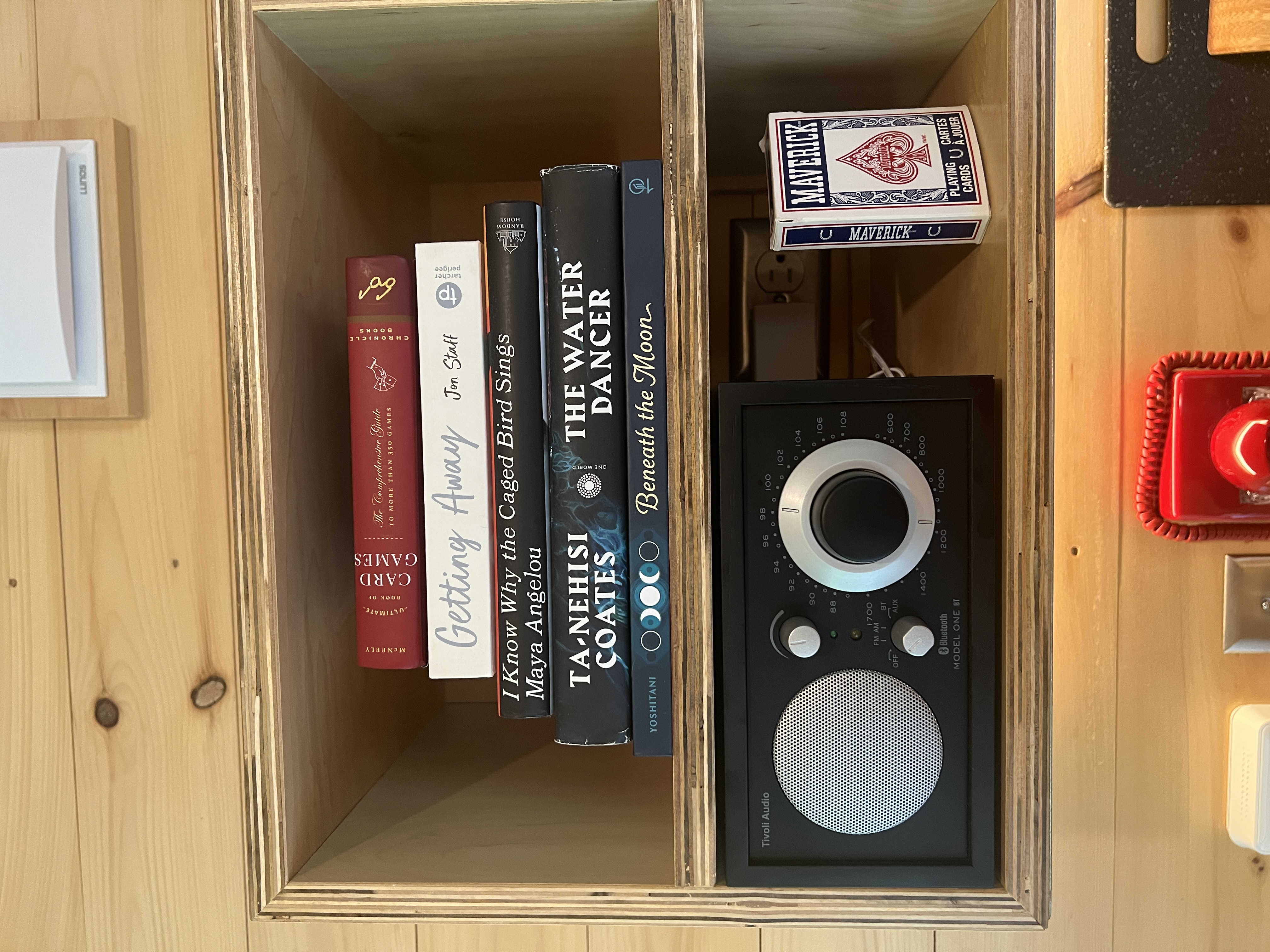 Books, Speaker, Cards