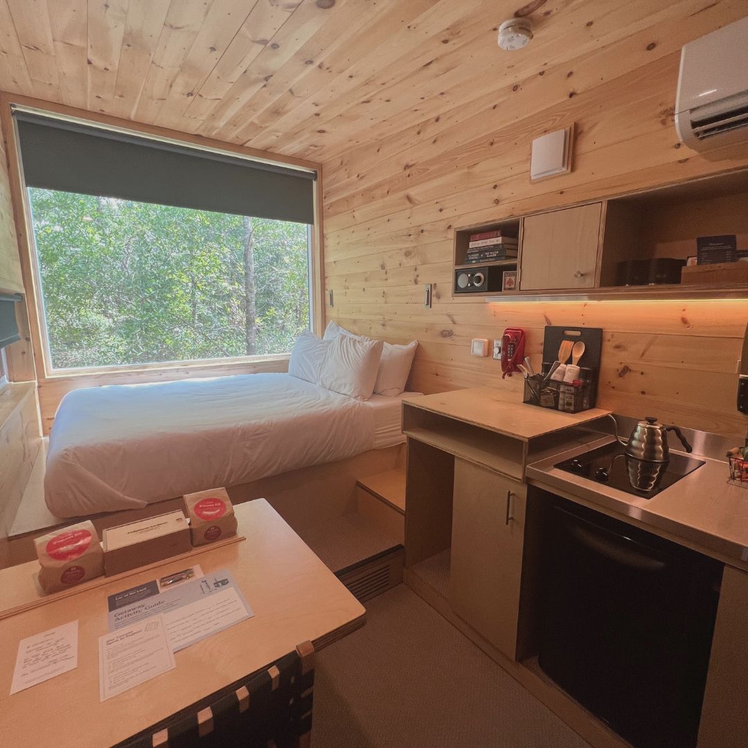 Getaway Cabin Interior 