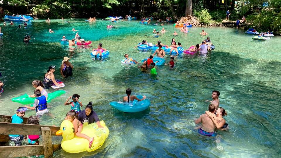 Ginnie Springs Rafting 