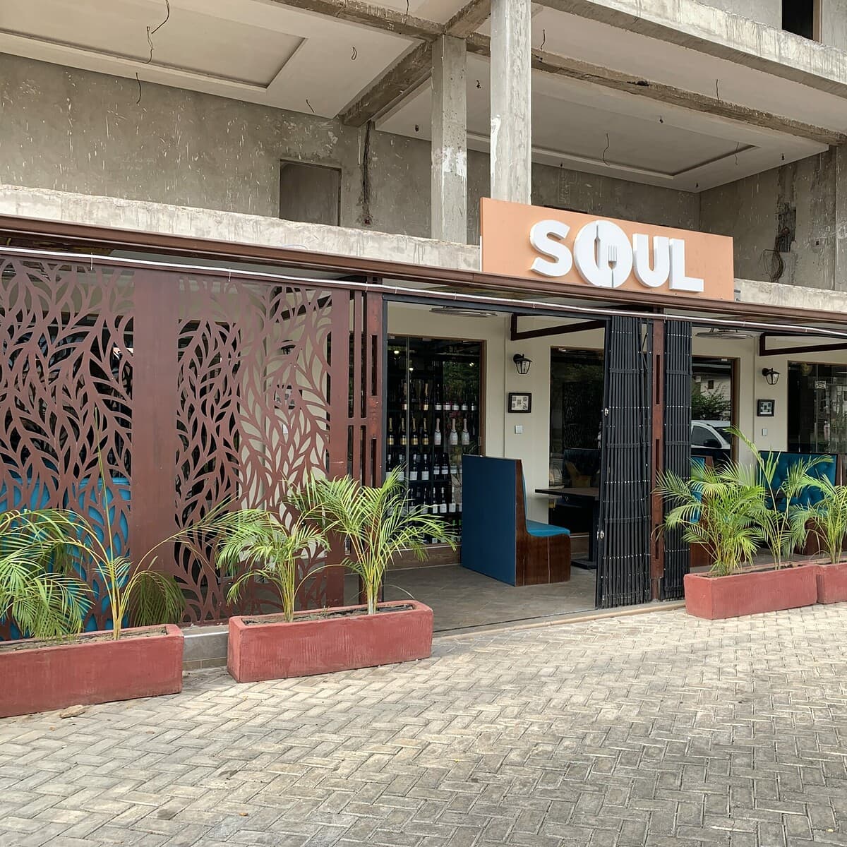 The Entrance of Soul Restaurant 