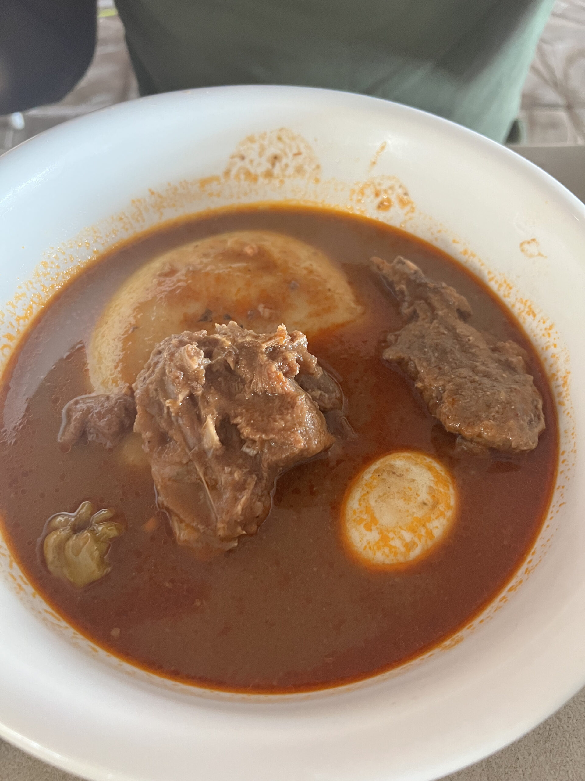 Light Soup with Fufu