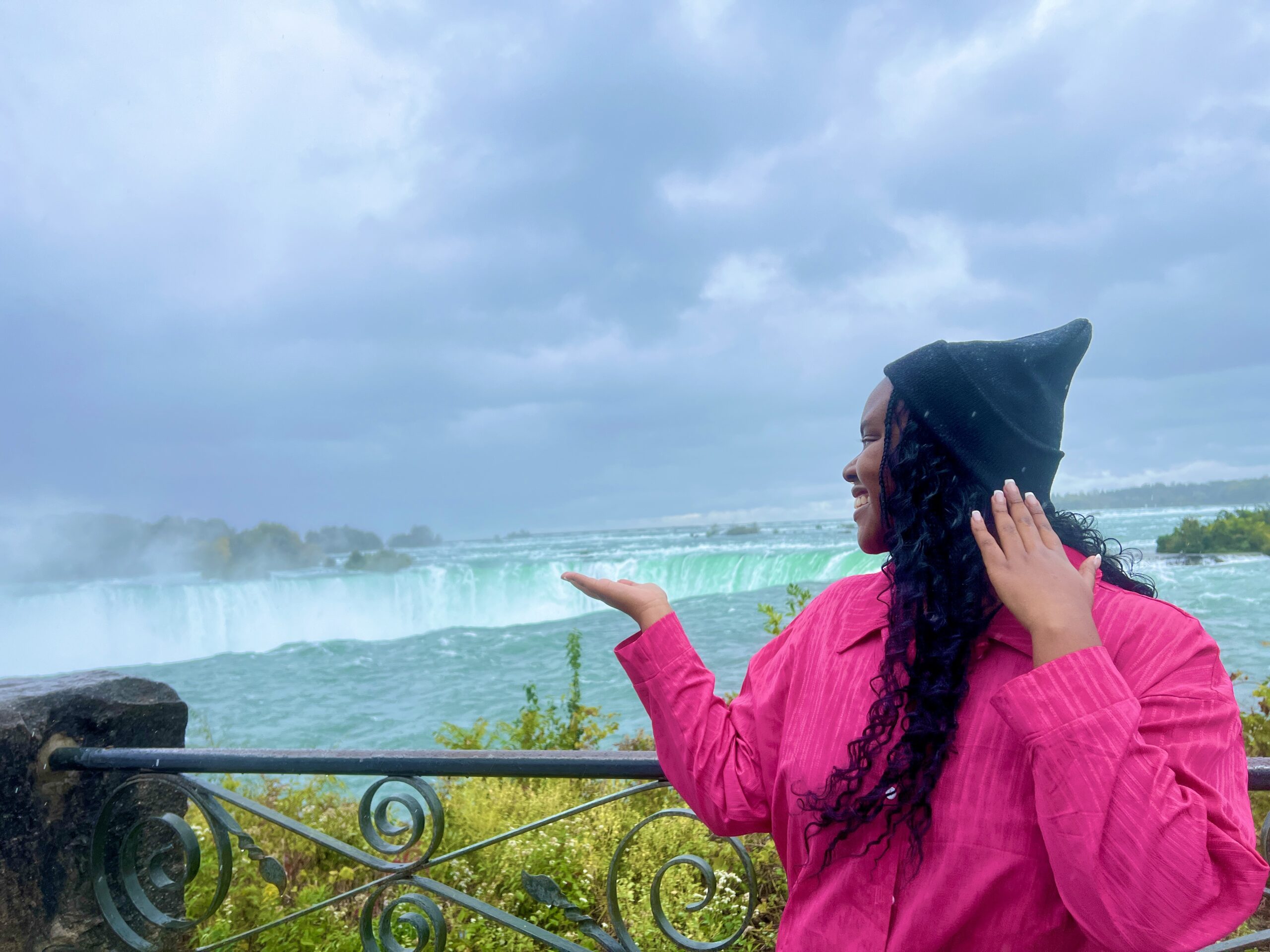 Christina Jane at the Niagara Falls 