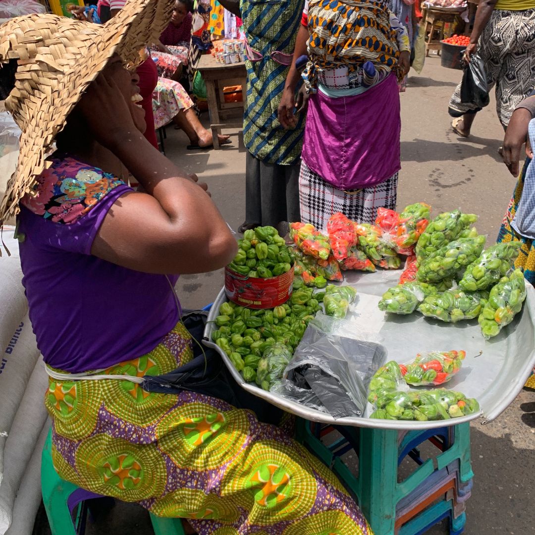 Shopping in Makola 