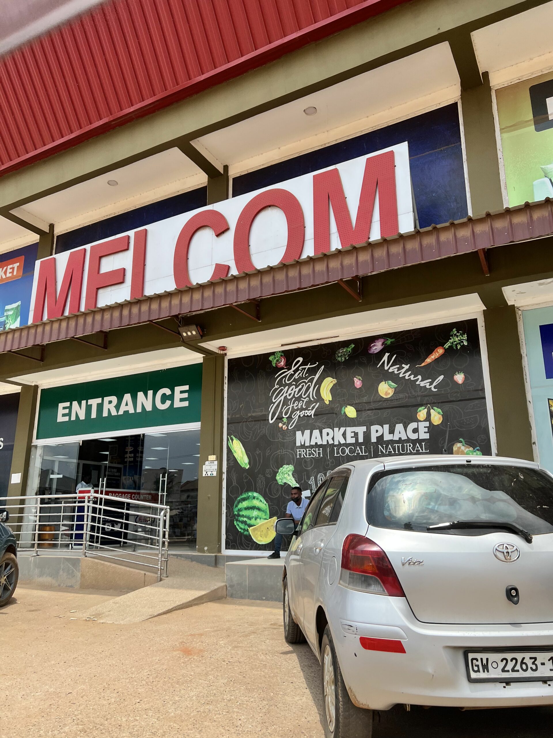 Melcom Entrance 