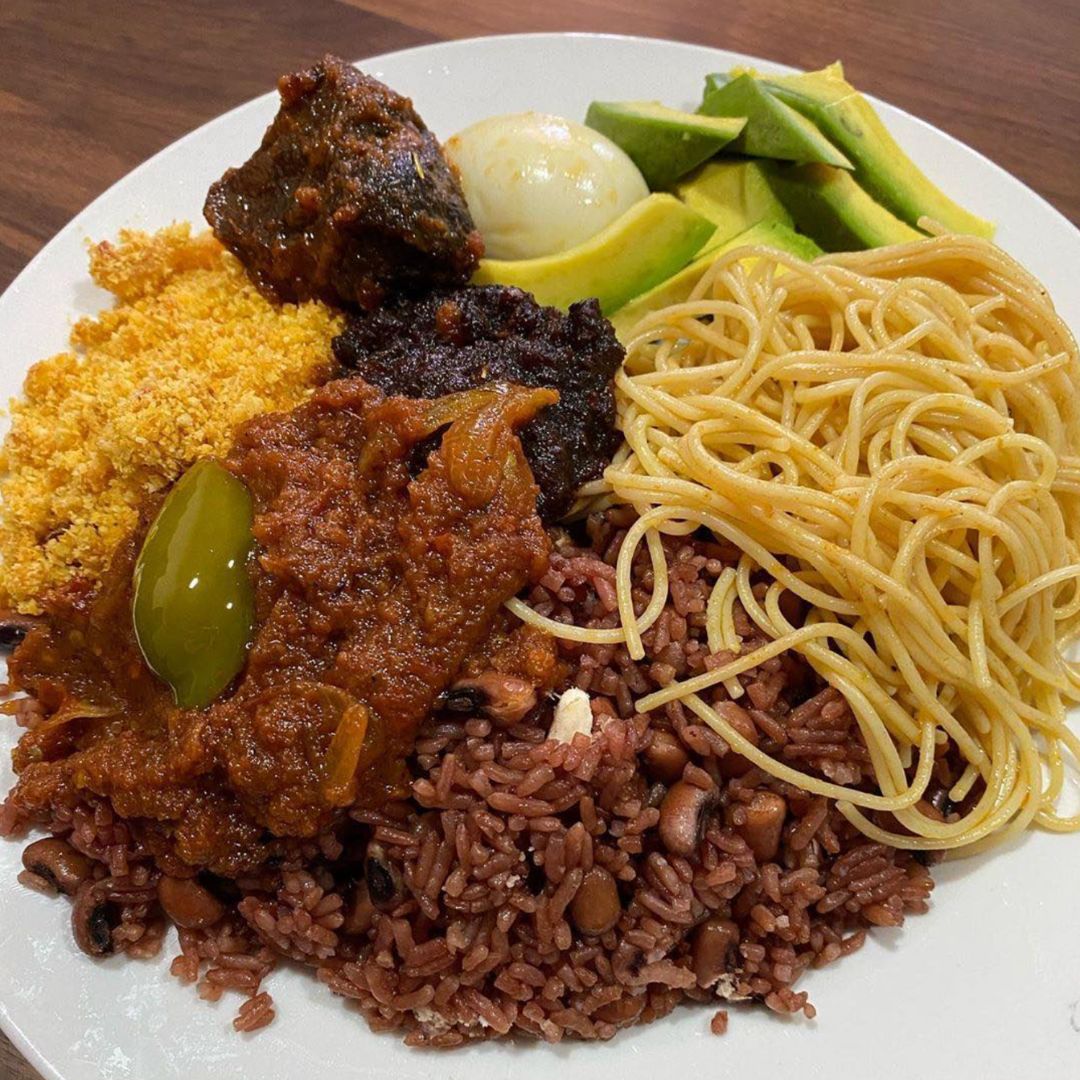 Waakye Plate 