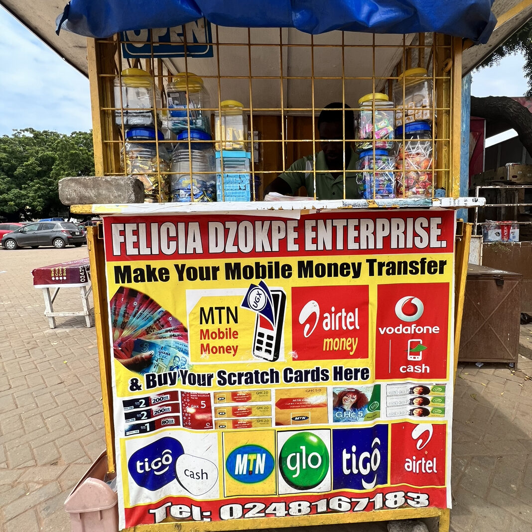 Mobile Money stand 