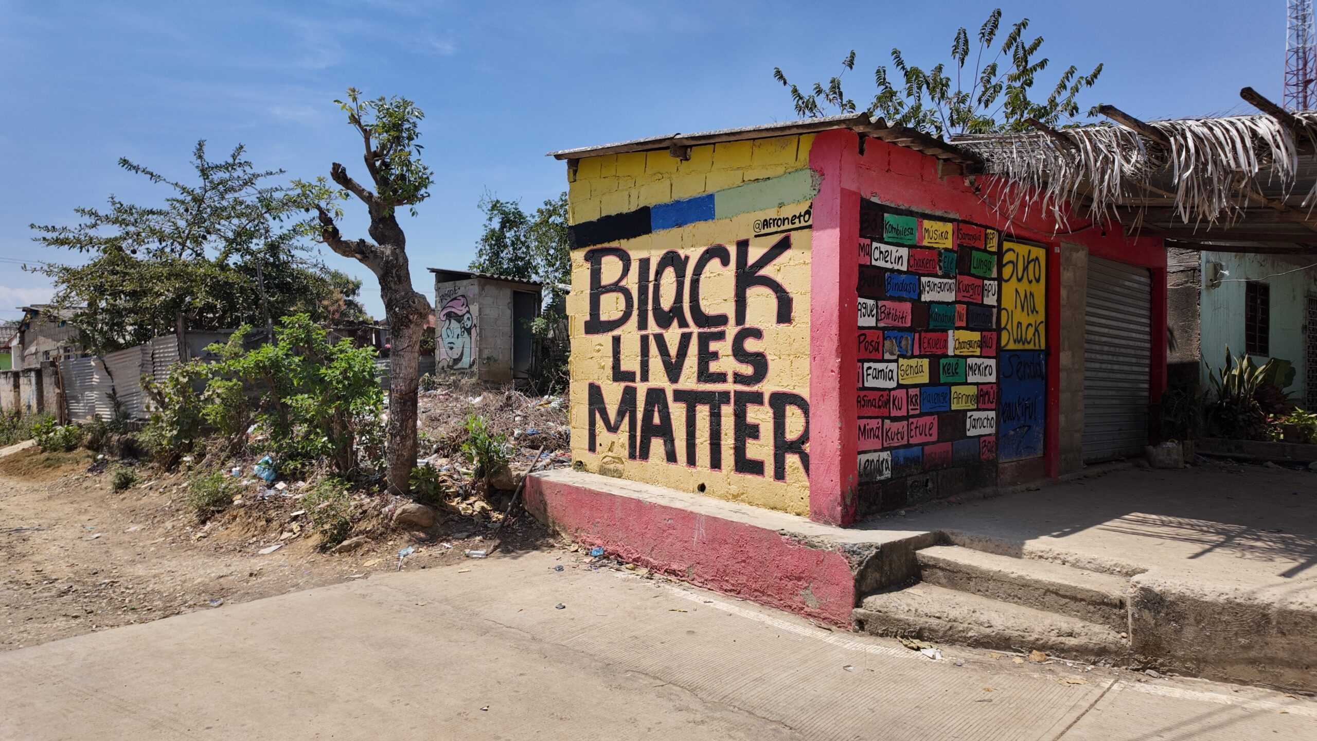Black Lives Matter mural 