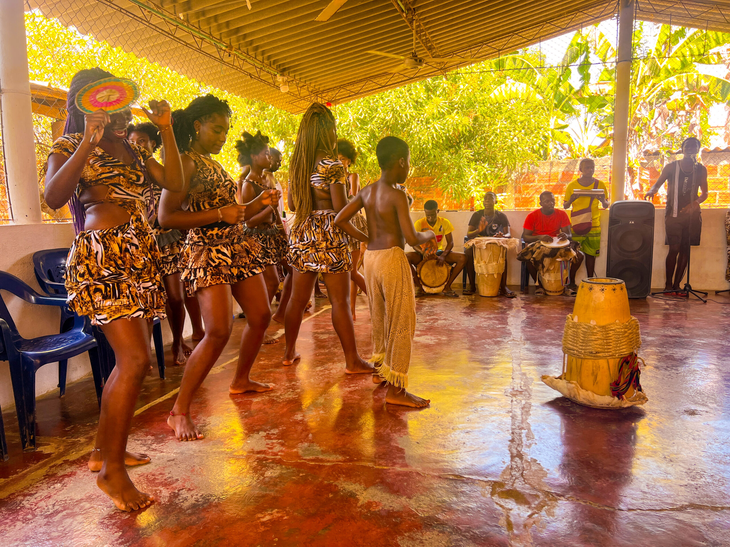 Dancing in Palenque 