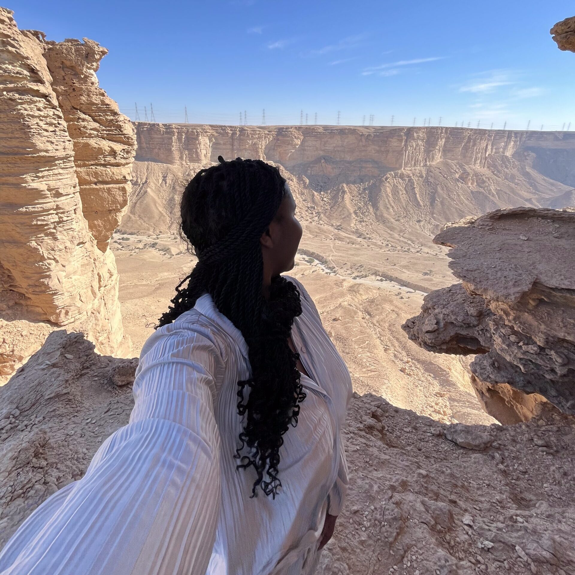 Christina Jane at Edge of the World