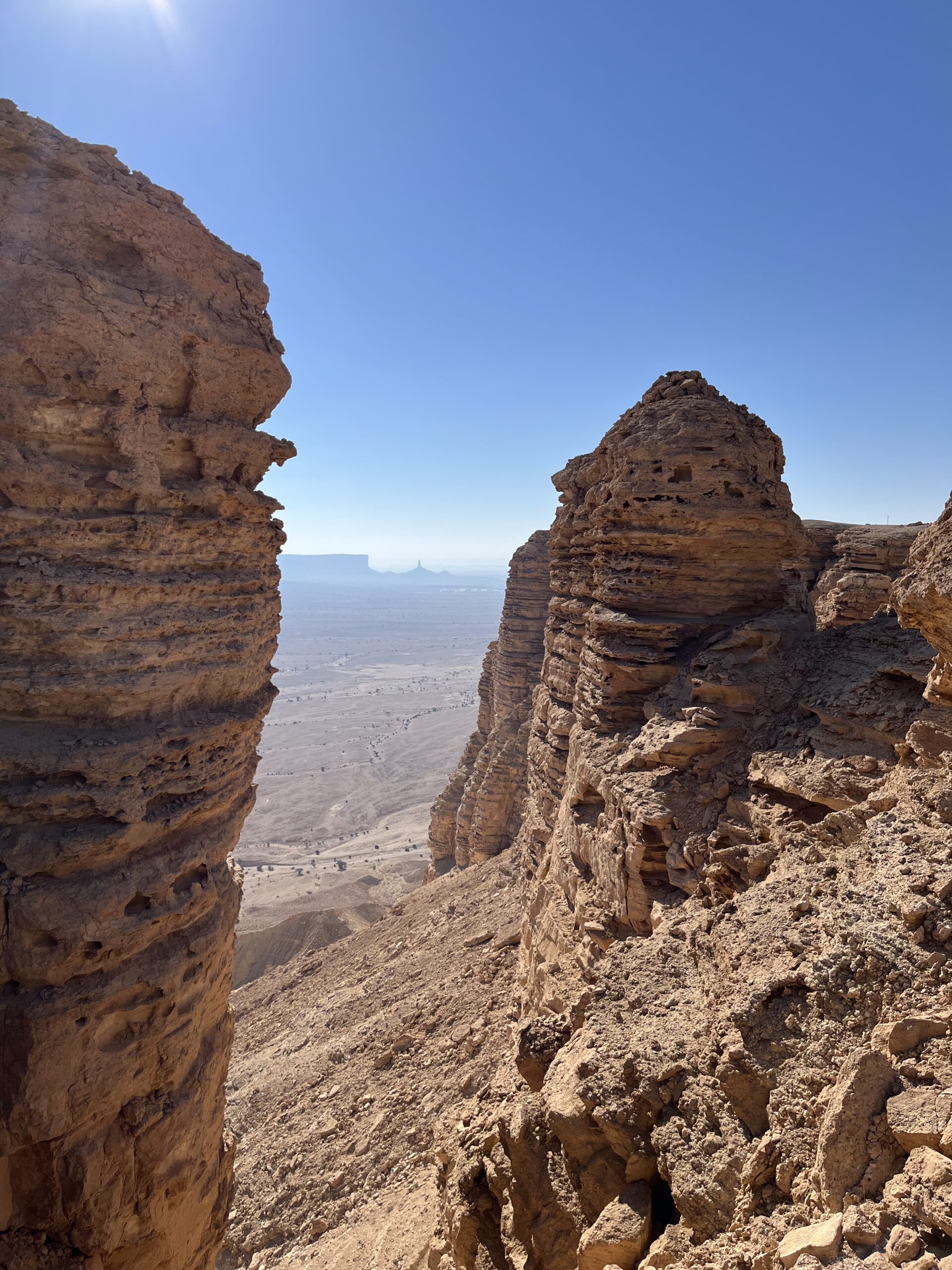 Cliff in Riyadh