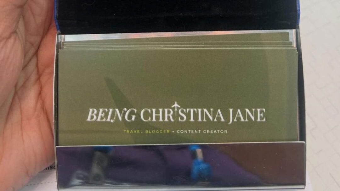 Being Christina Jane Business Cards