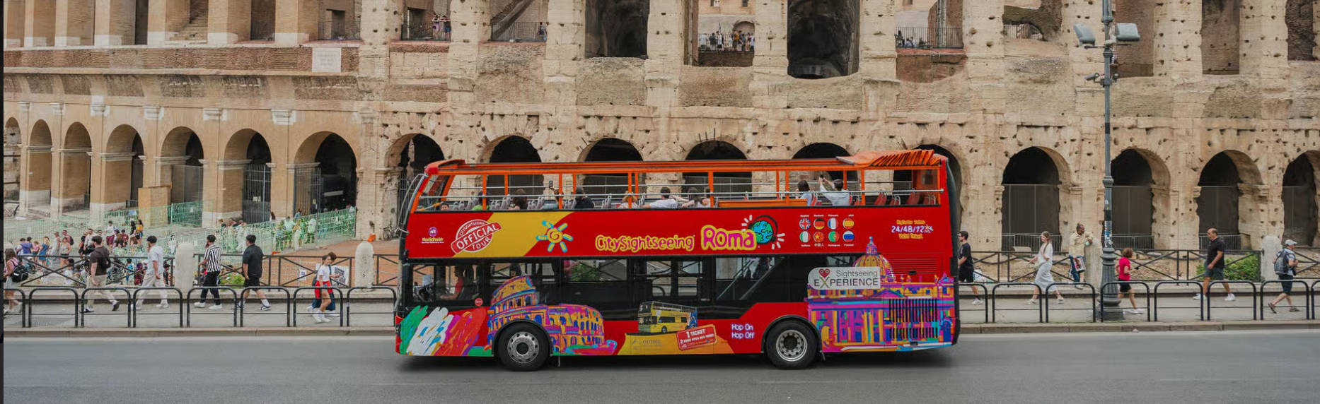 Hop On Hop Off Rome Bus