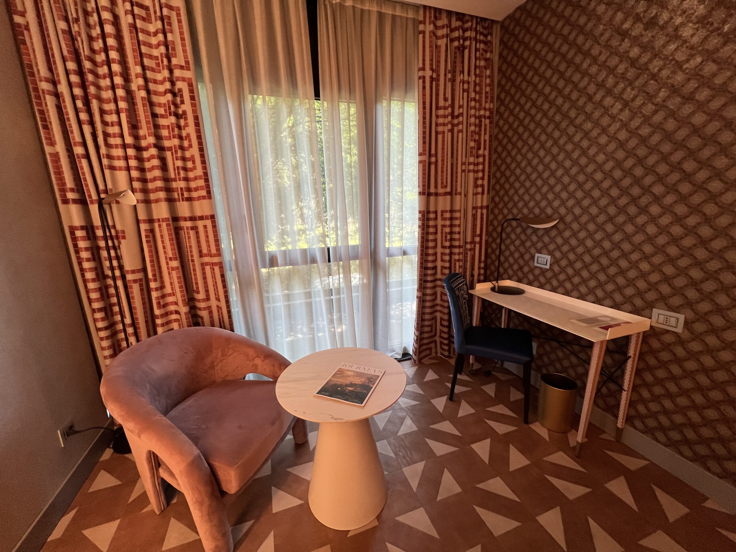 Seating Area Hotel Room