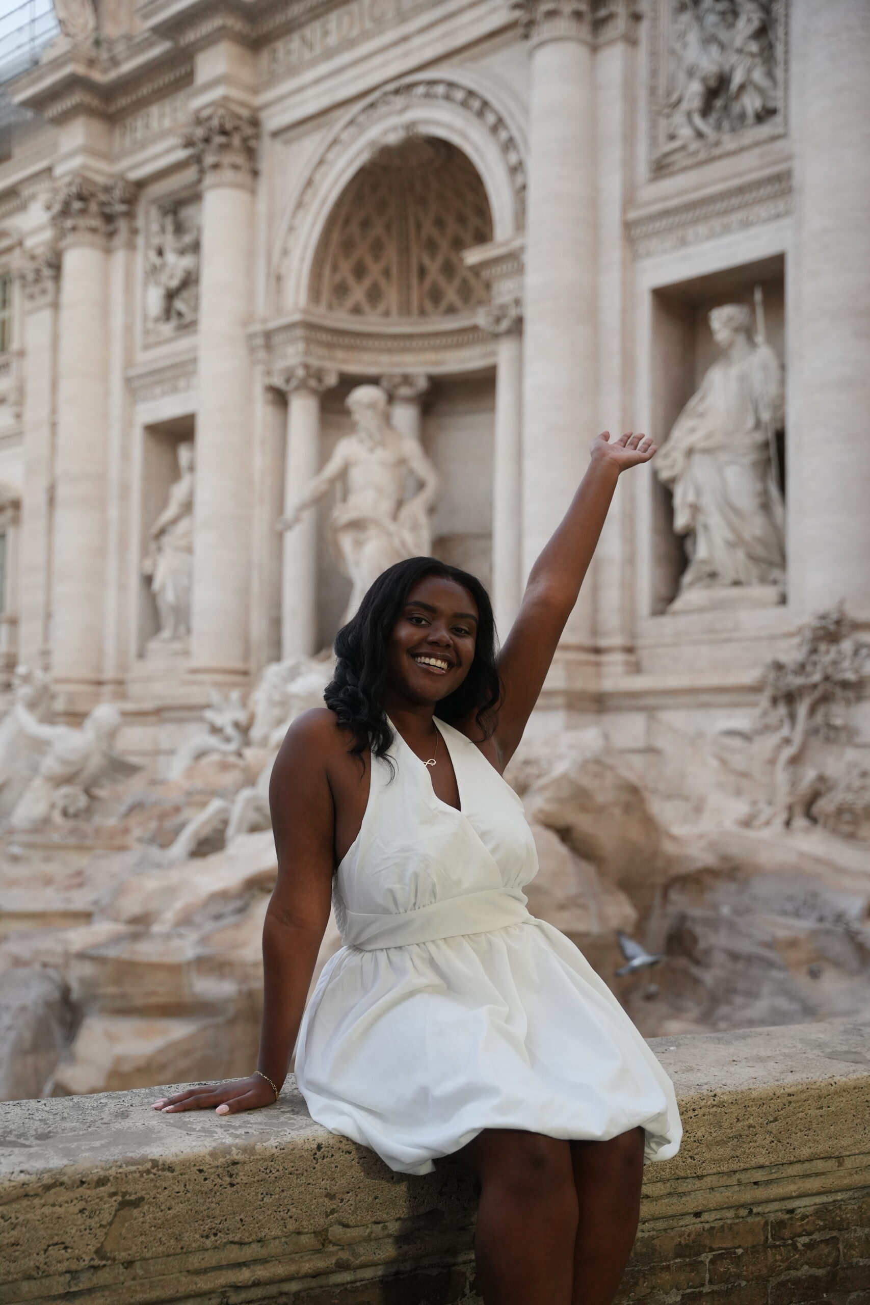 Christina Jane Trevi Fountain