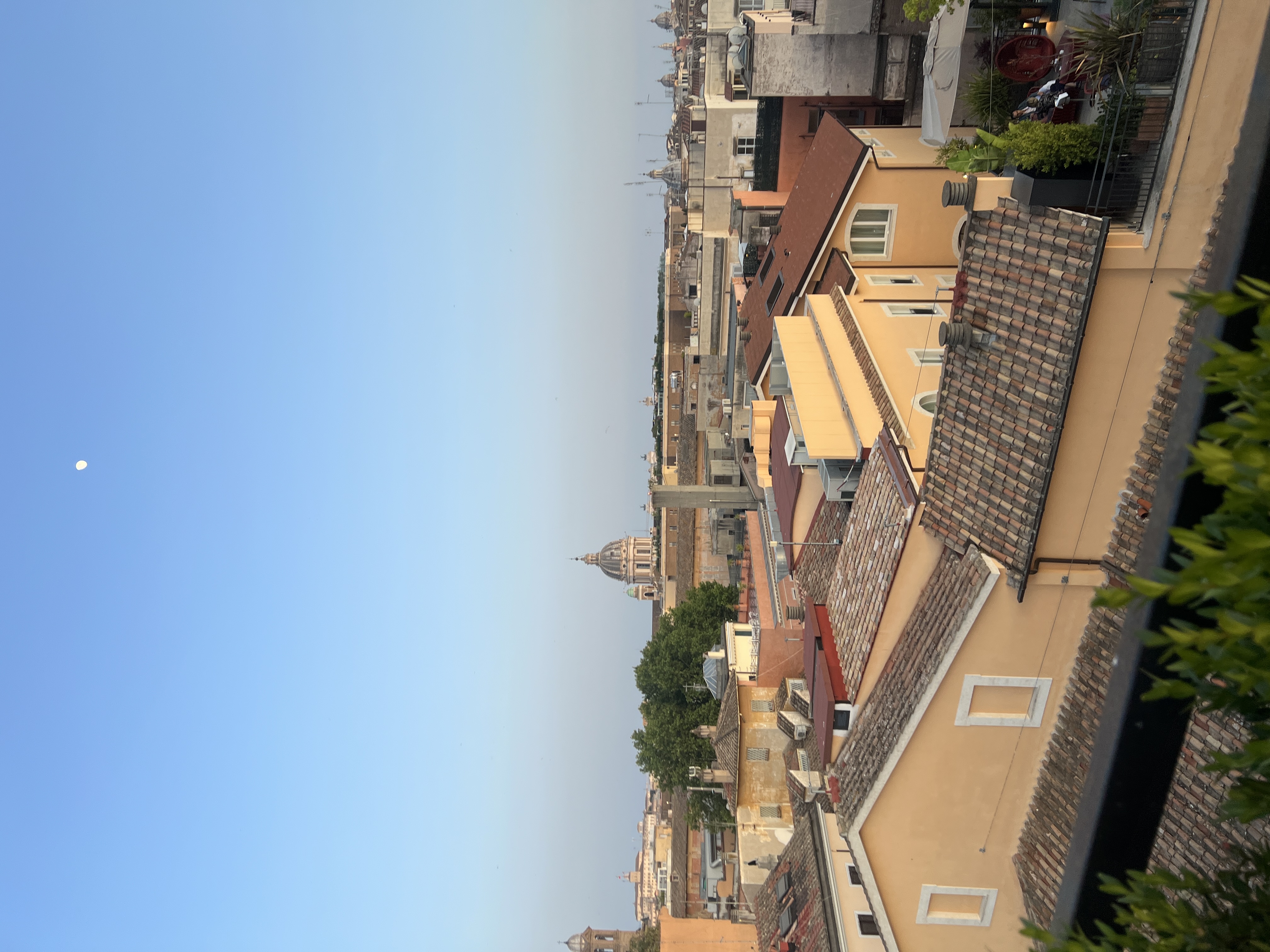 Rooftop View in Rome
