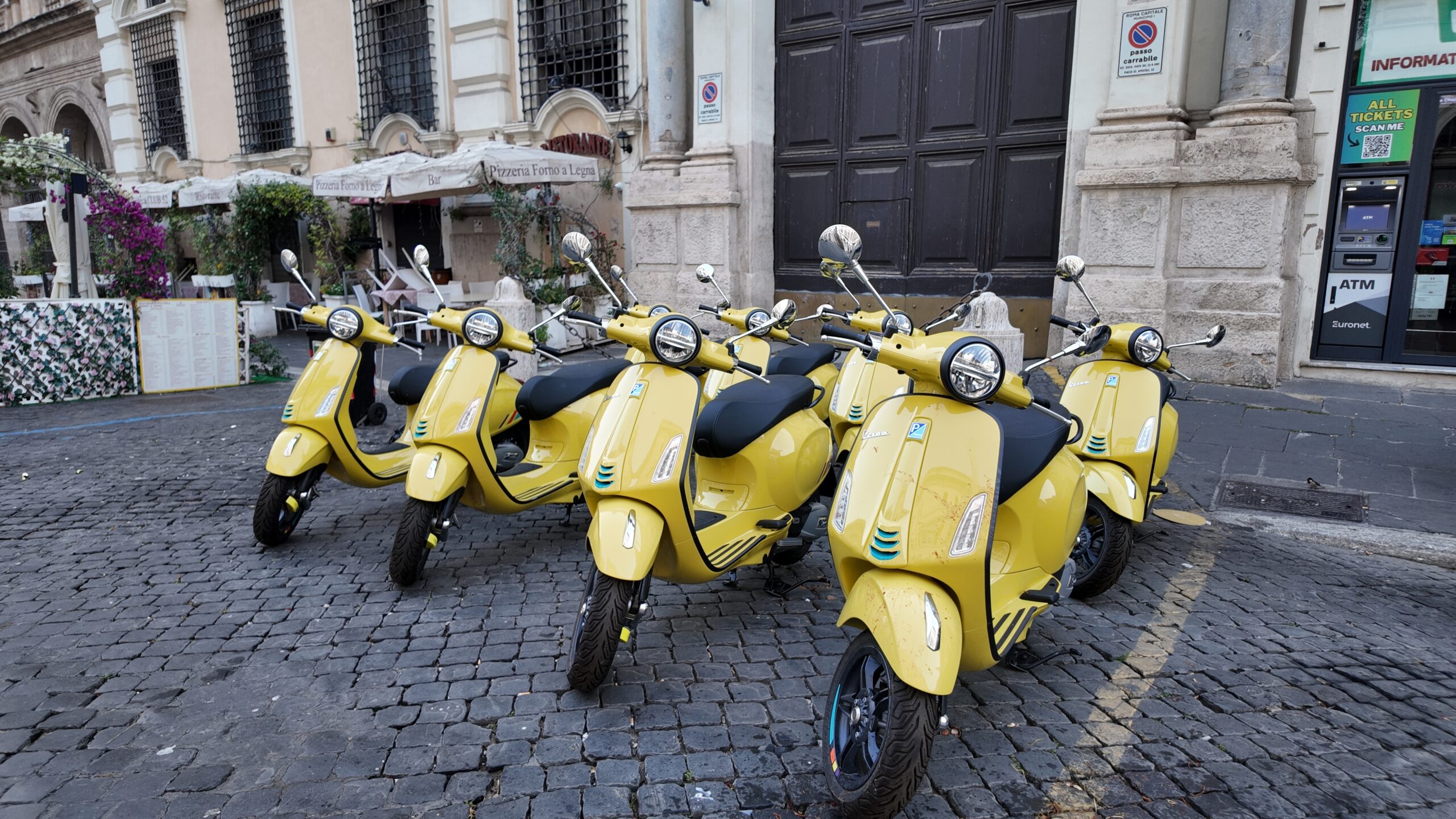 Vespas in Rome