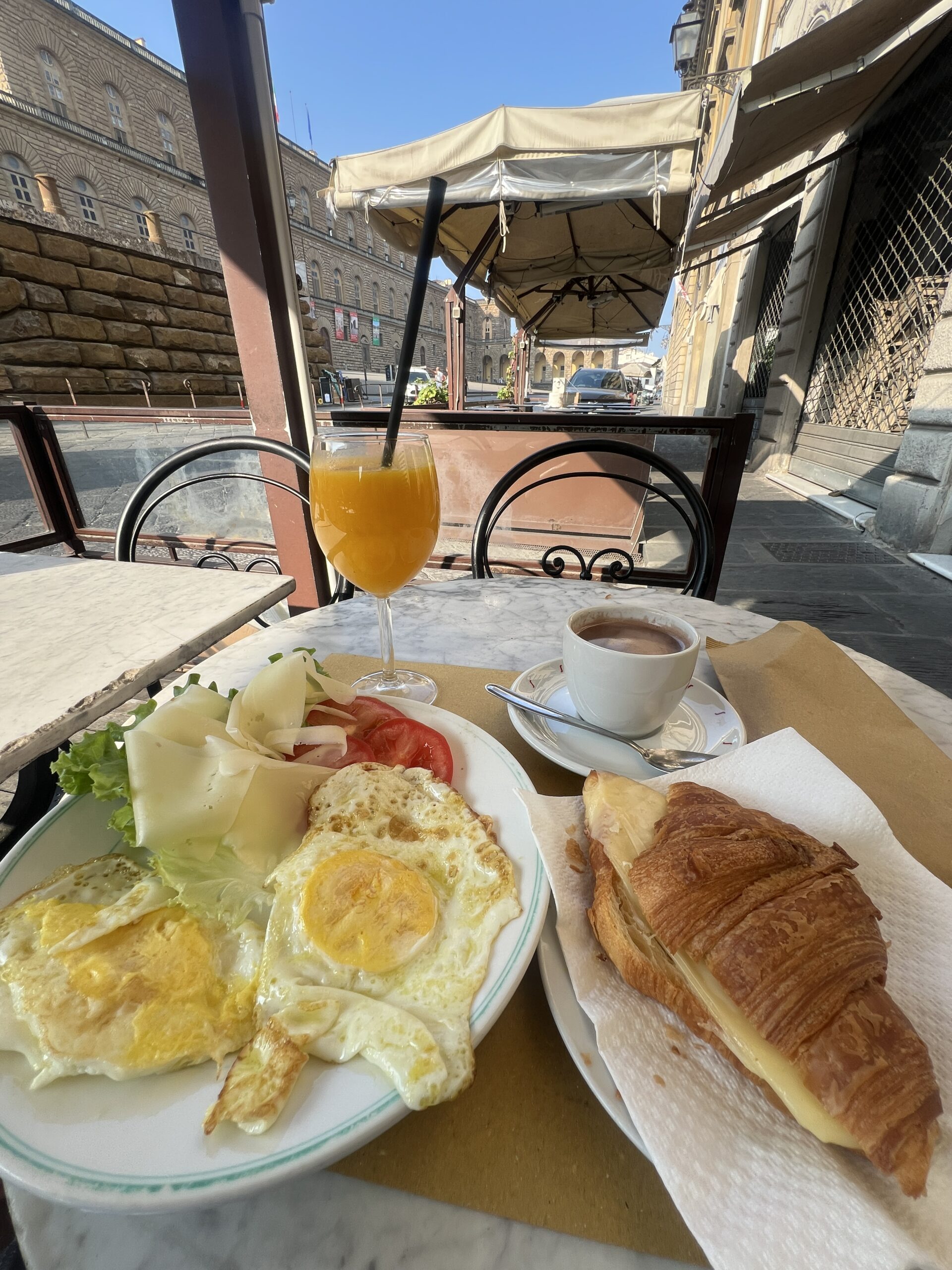 Breakfast Egg Plate in Florence