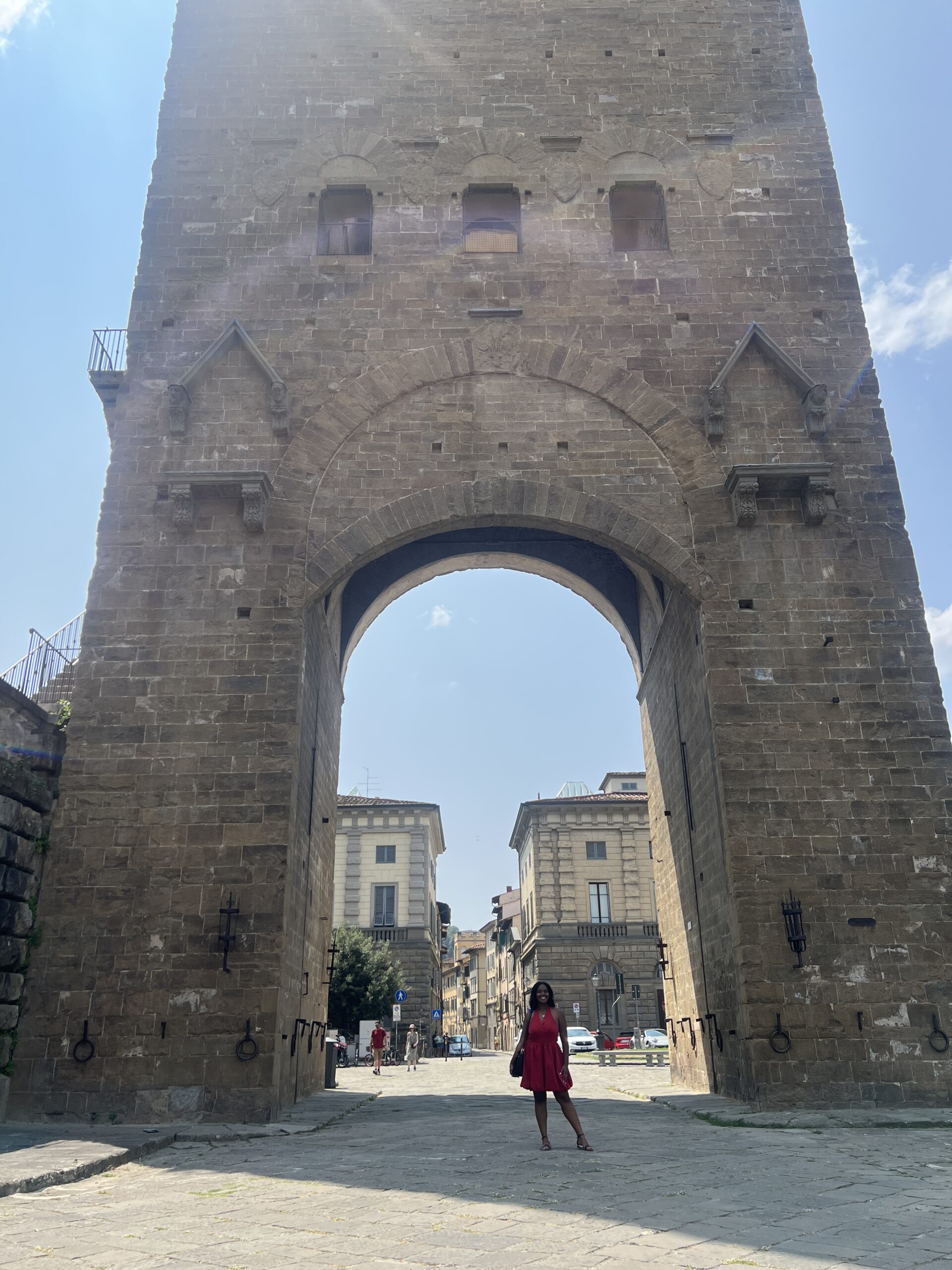 Christina Jane during the florence tour