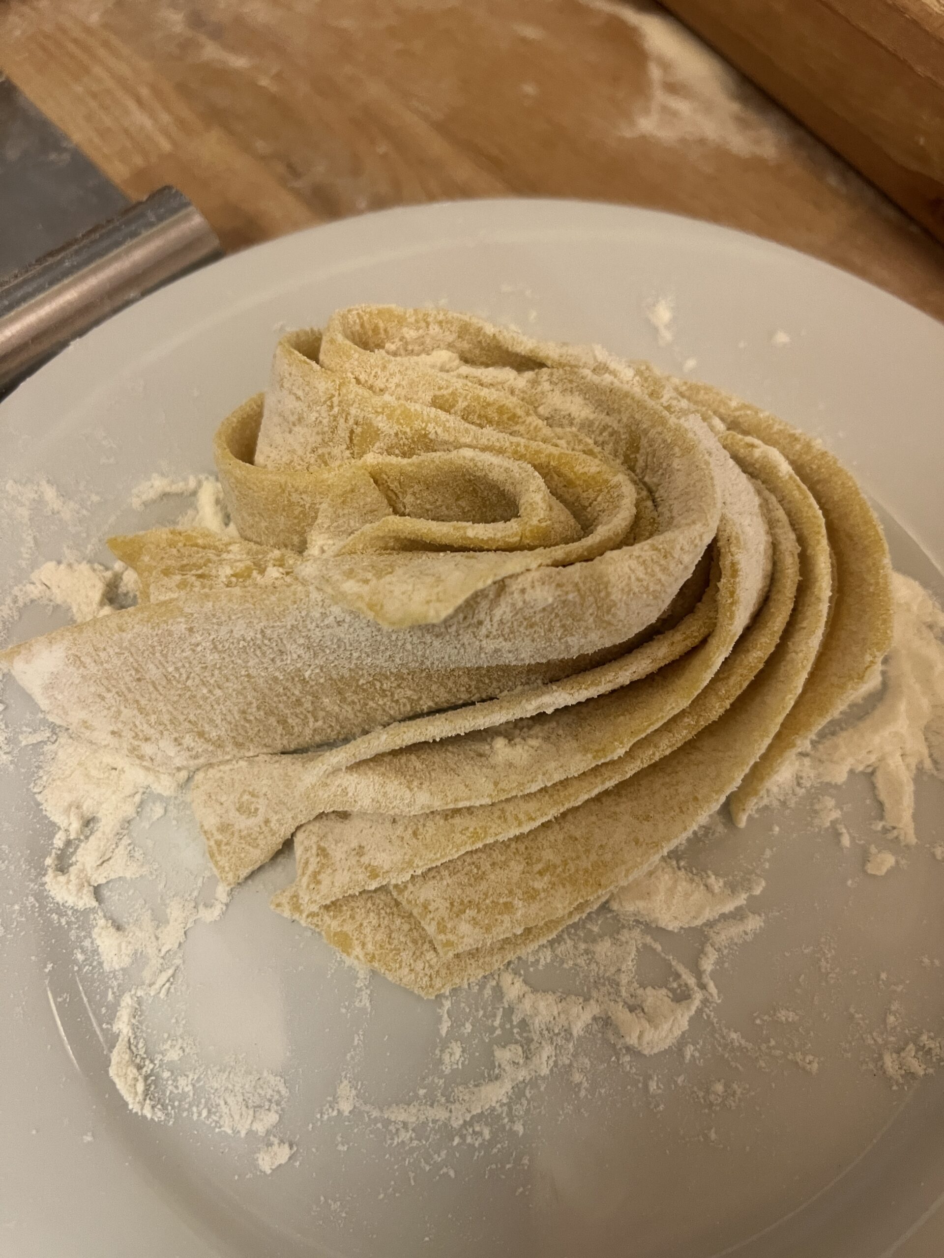 Cut pasta