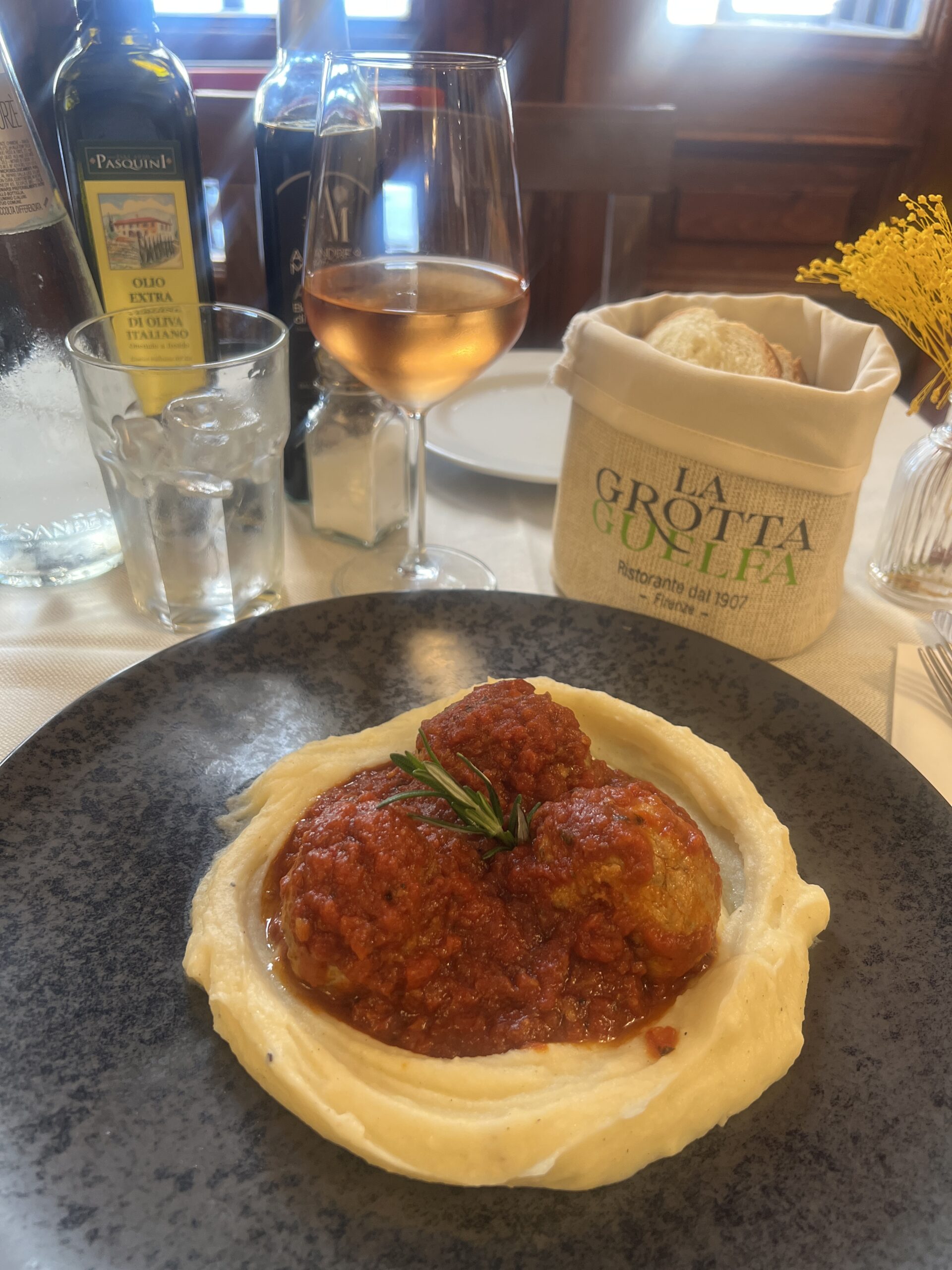 Meatballs and Potato Puree