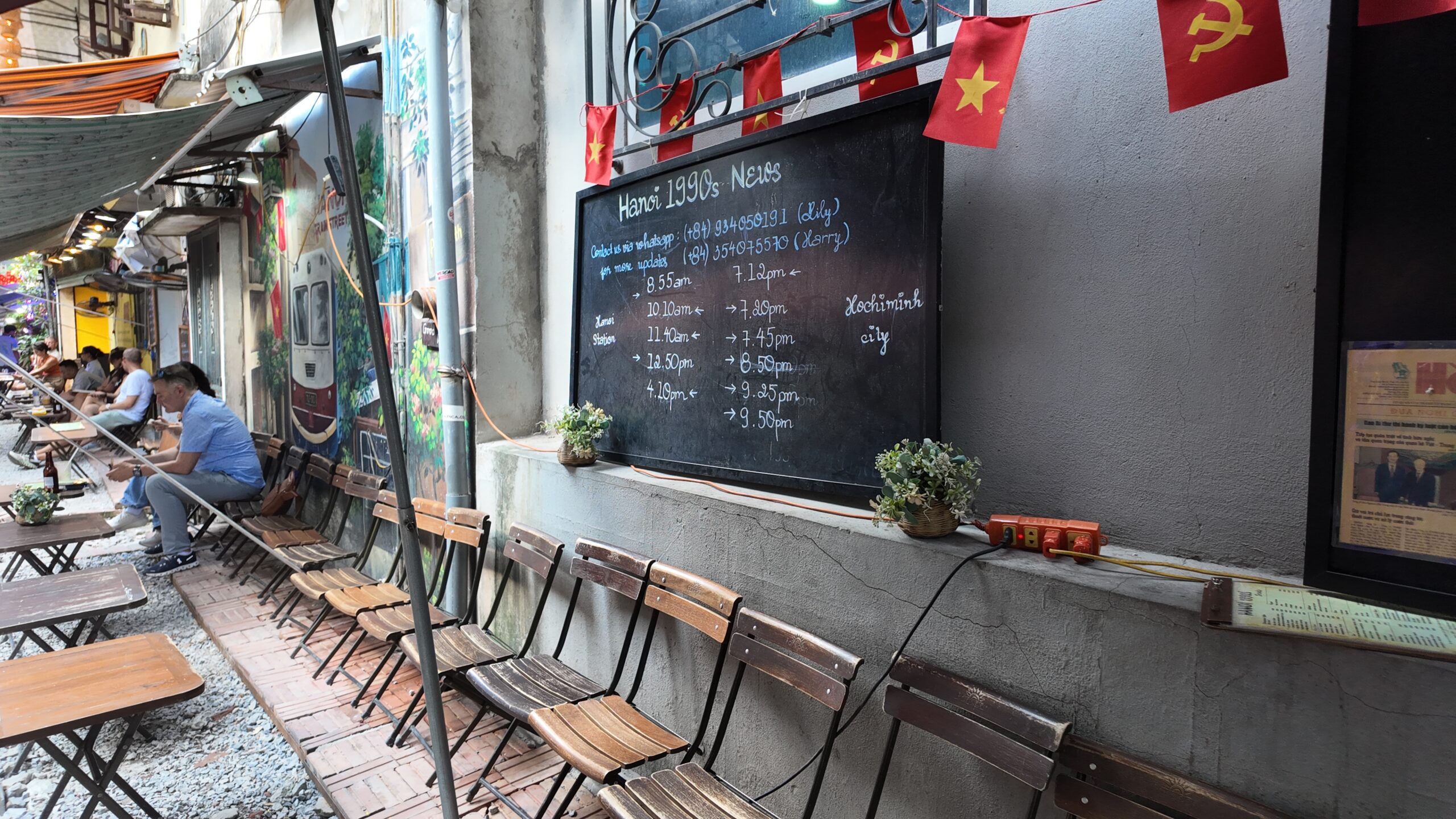 Hanoi Train Street Schedule 