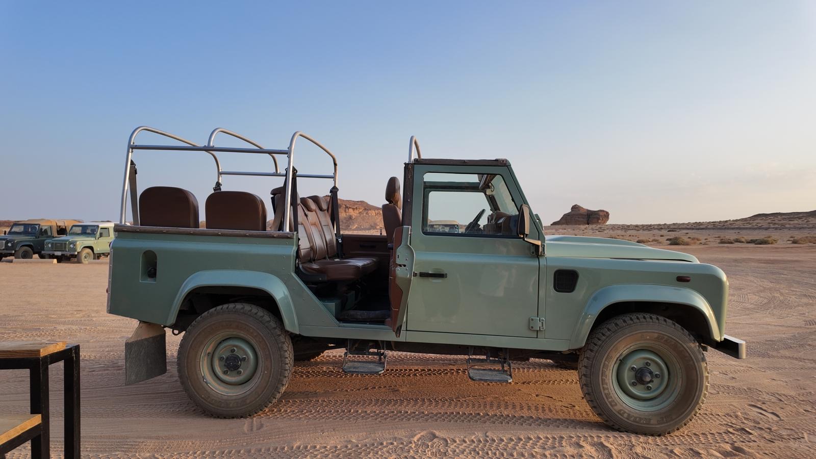 Jeep in Hegra