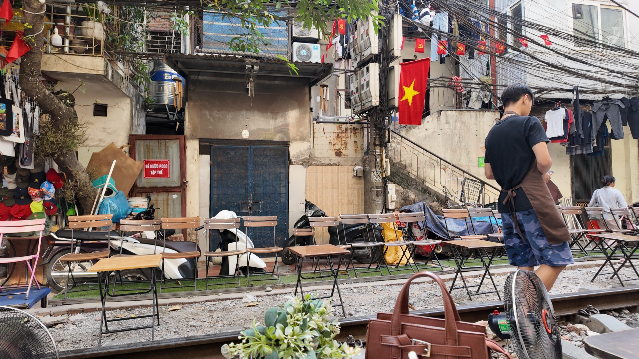 Train Street in Vietnam 