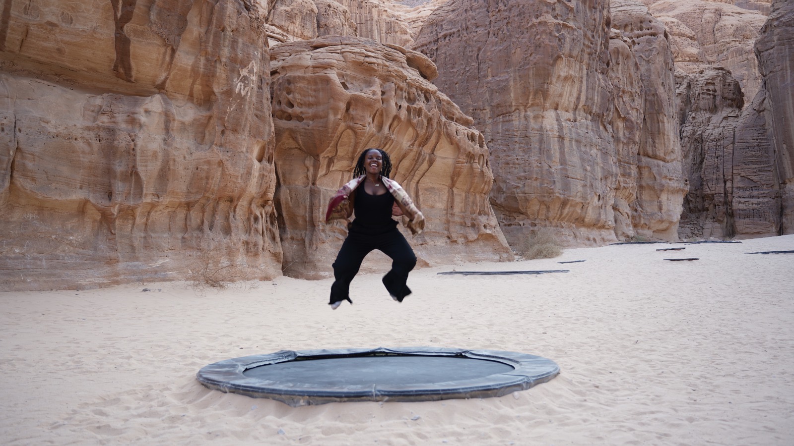Christina Jane jumping