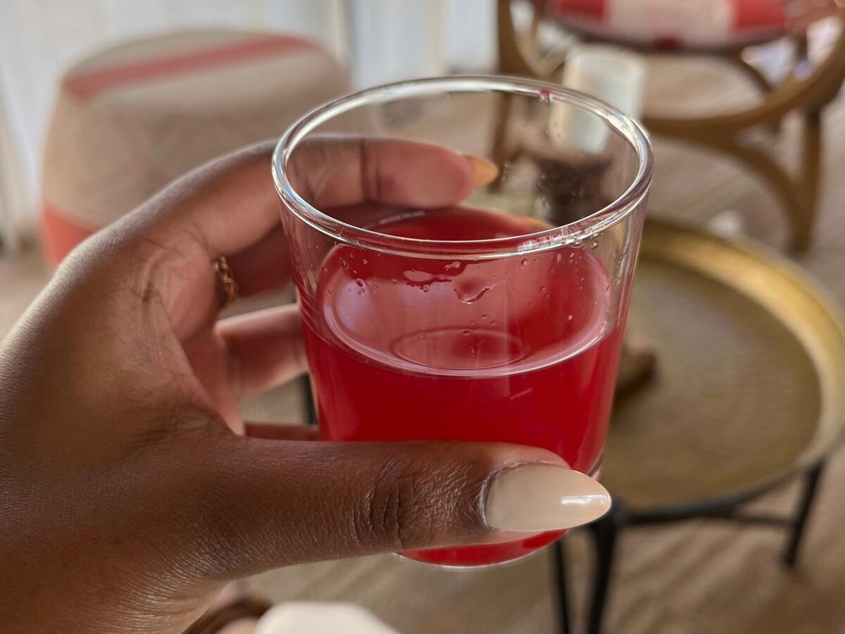 Hibiscus Welcome Drink