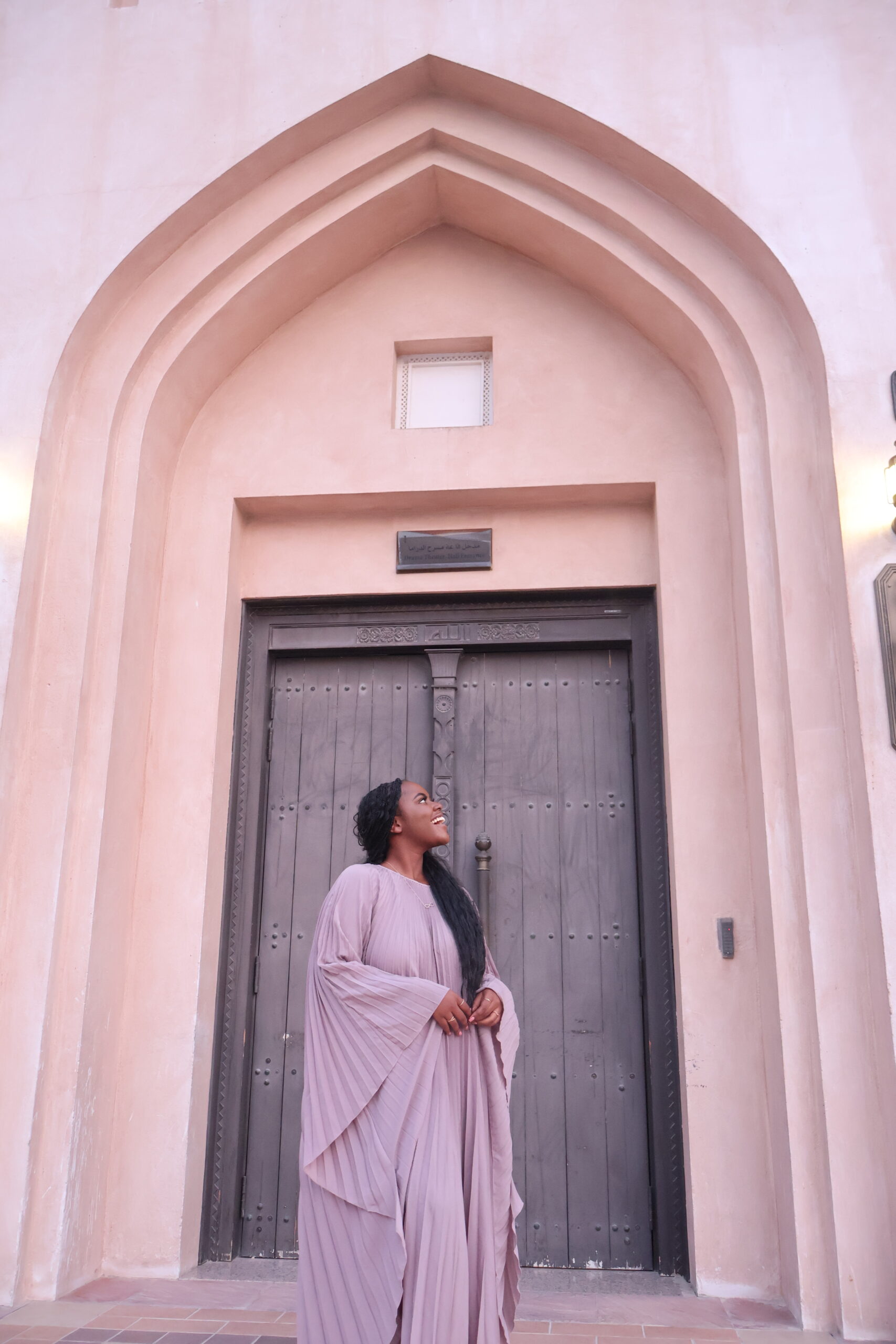 Christina at Katara Cultural Village 