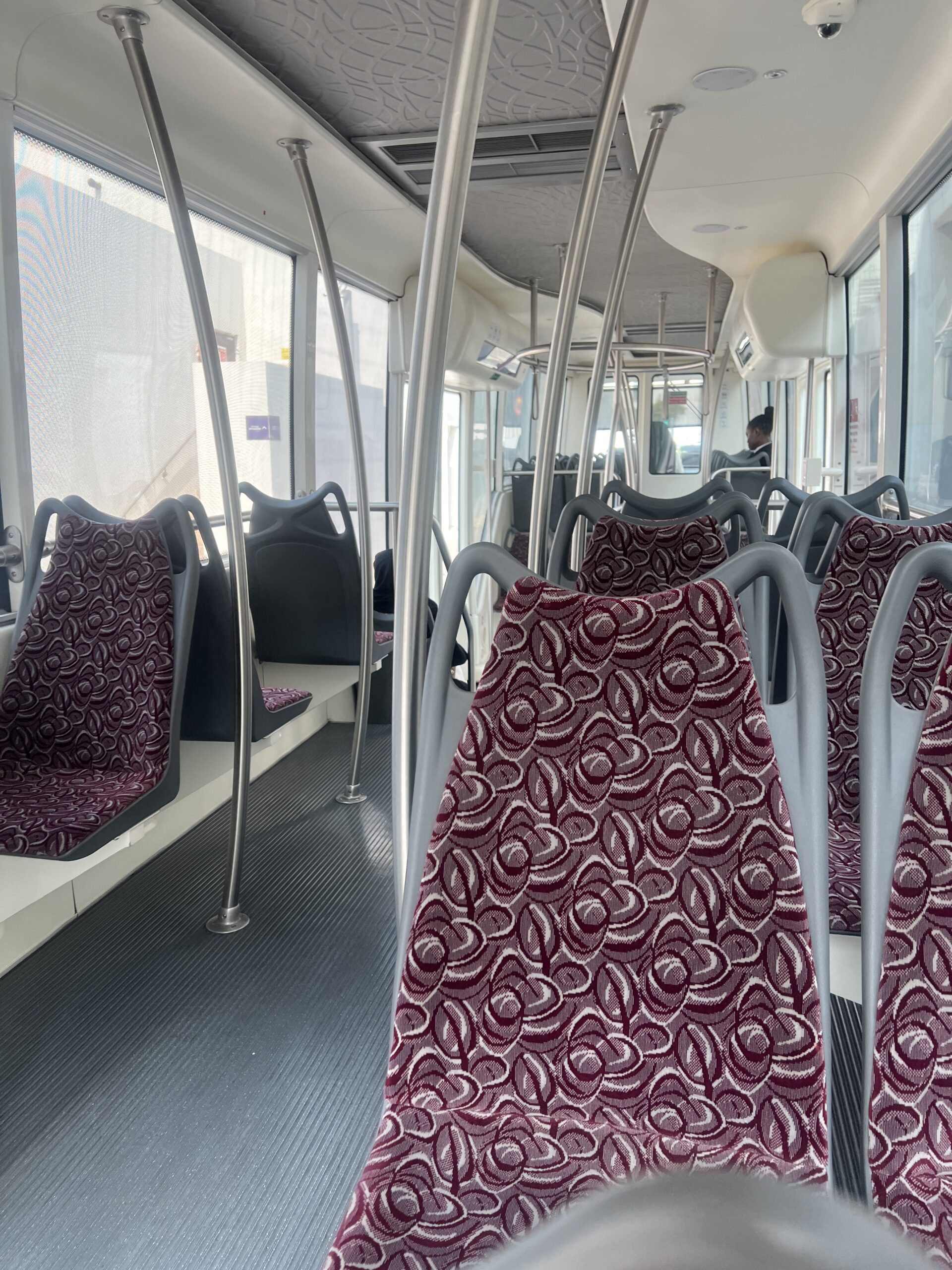 Msherib Tram inside 