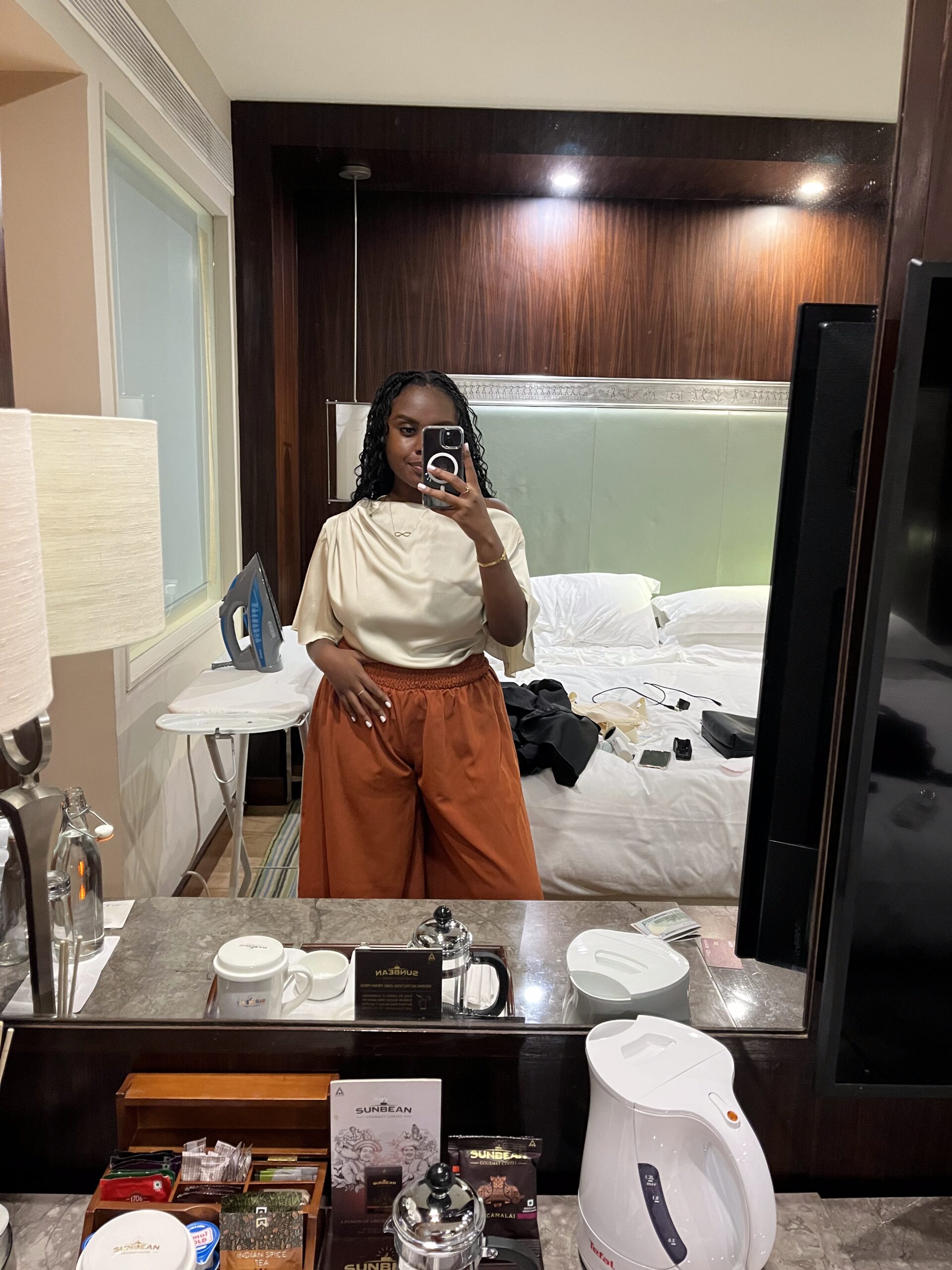 Christina's Day 1 Outfit in India 