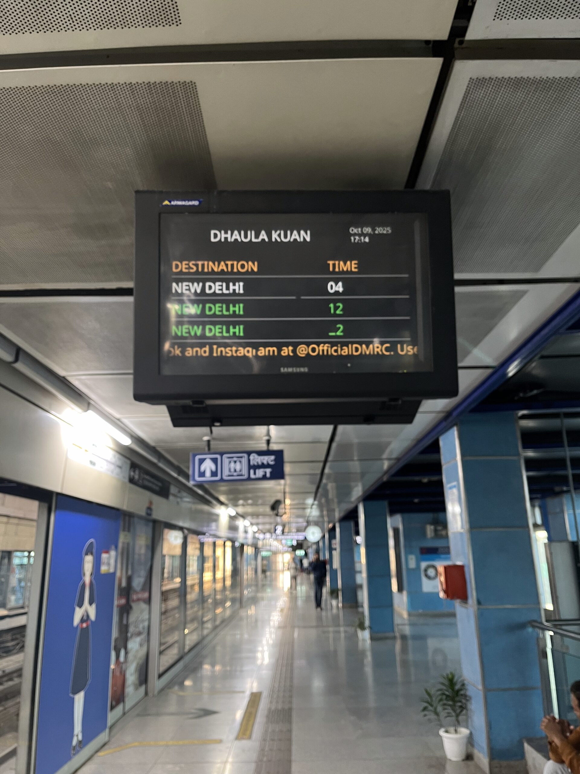 Delhi metro station metro times 