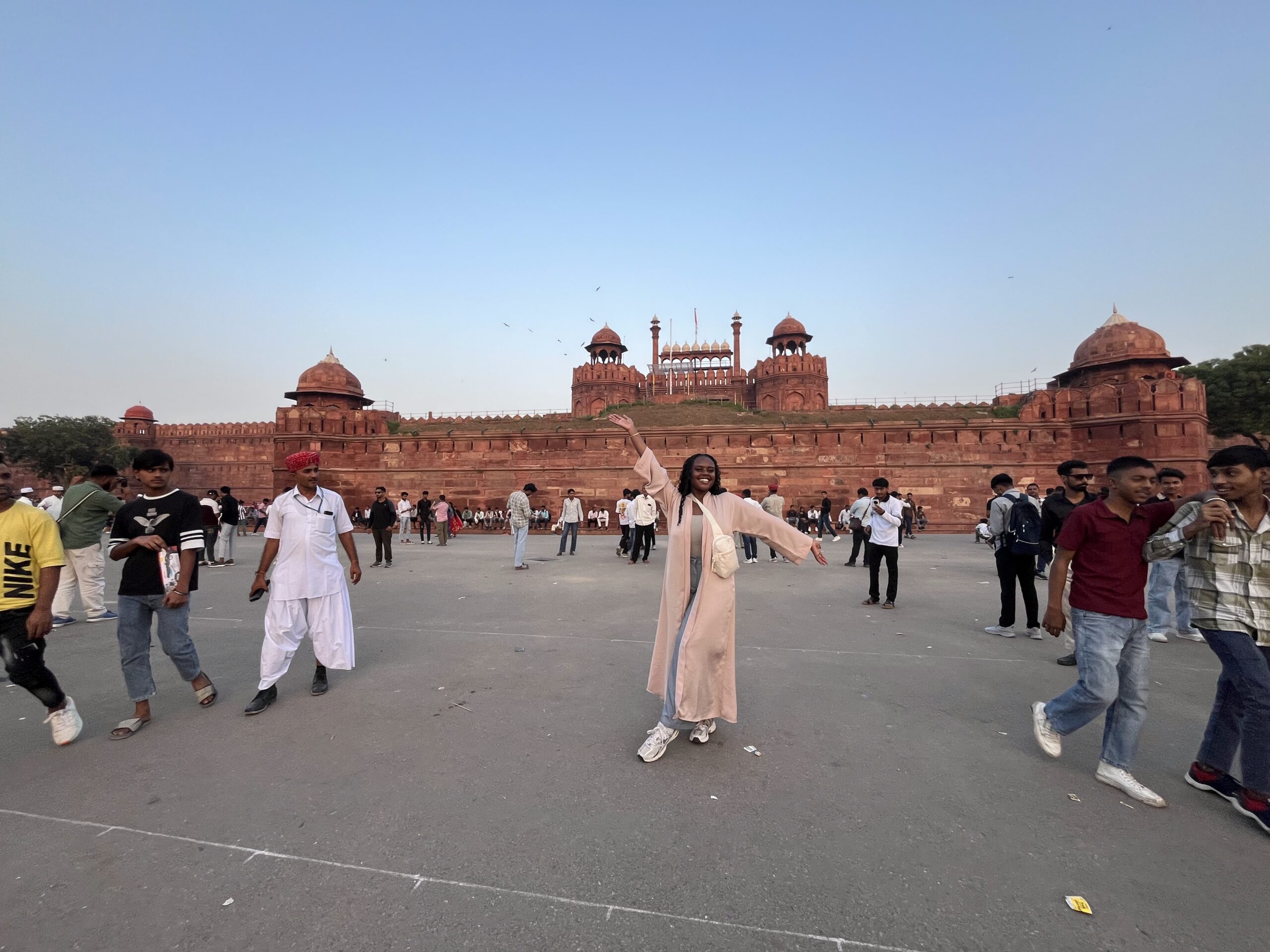 Christina Jane at Red Fort 