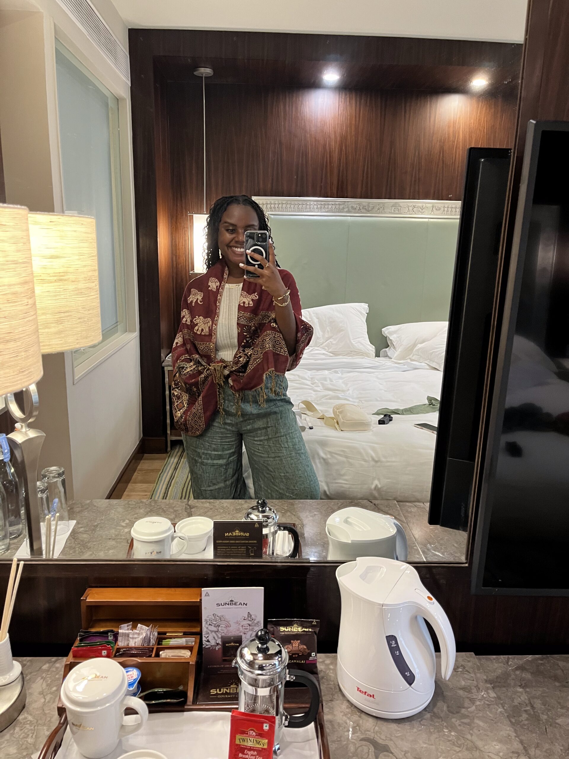 Christina's Day 2 Outfit in India 